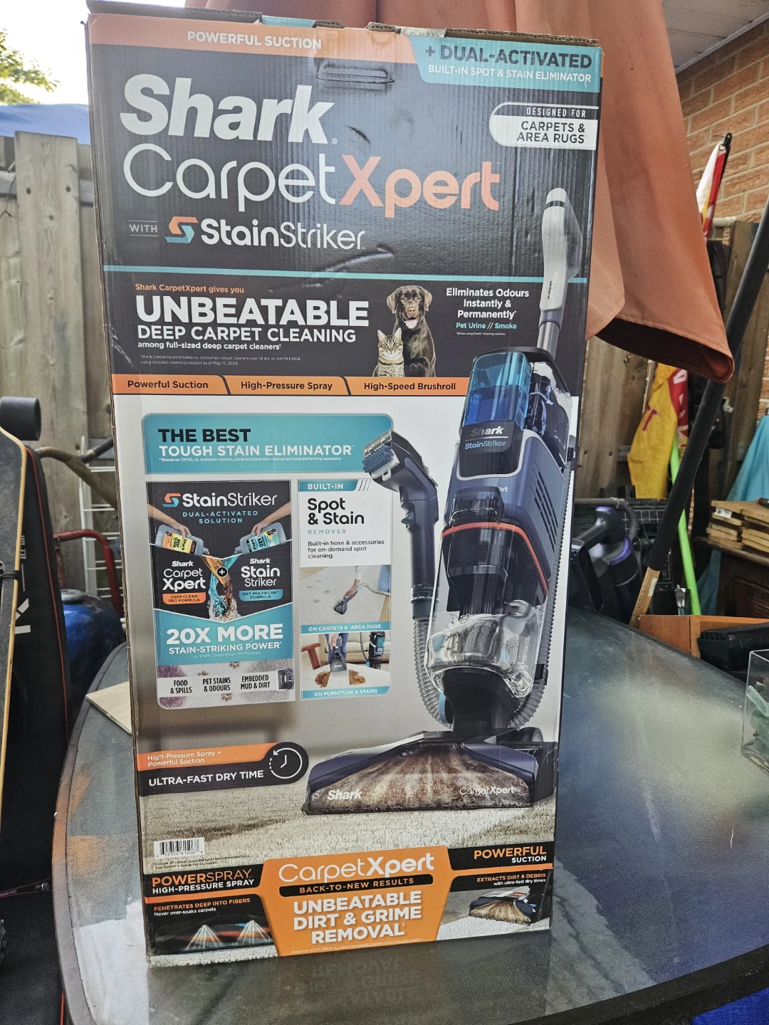 Shark CarpetXpert Carpet Cleaner with Stain Striker