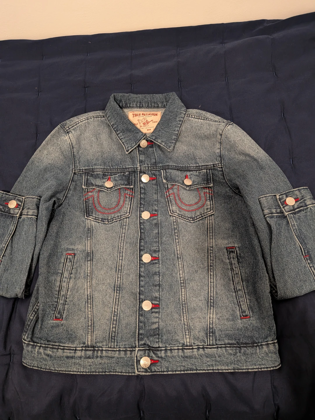 True Religion Men's Size S Denim Jacket - photo 3