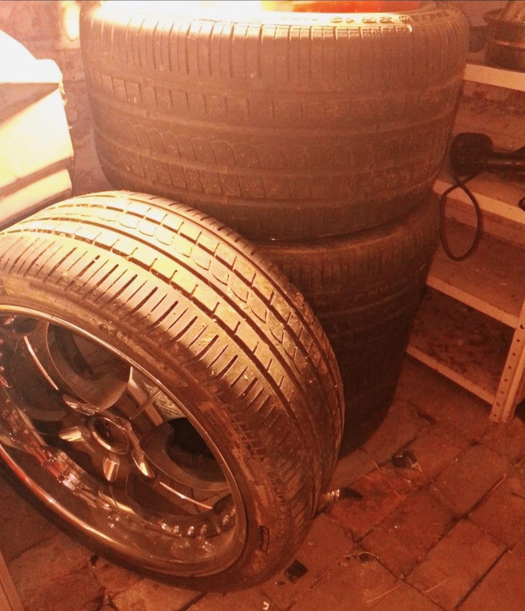 Pirelli Tire and Chrome Wheel & Rim - photo 2
