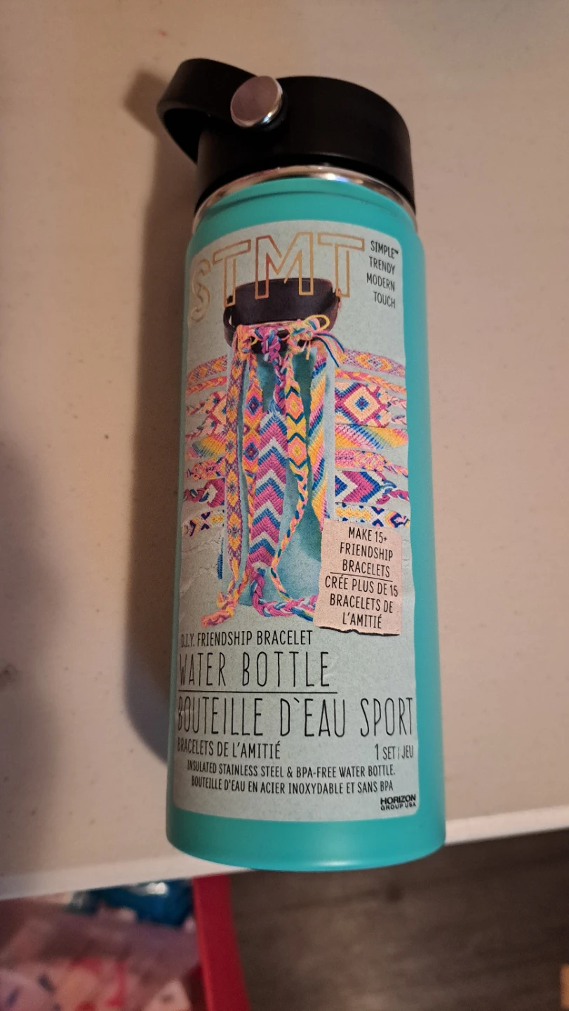 Horizon Group USA DIY Friendship Bracelet Water Bottle