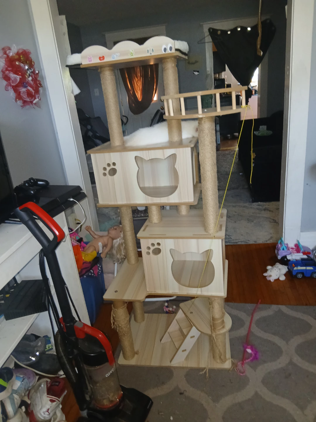 Cat tree for sale asking for $100 obo