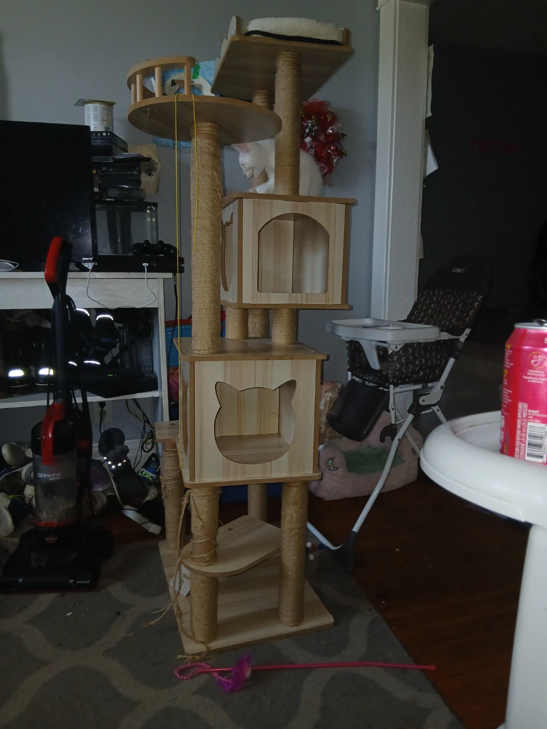 Cat tree for sale asking for $100 obo - photo 2