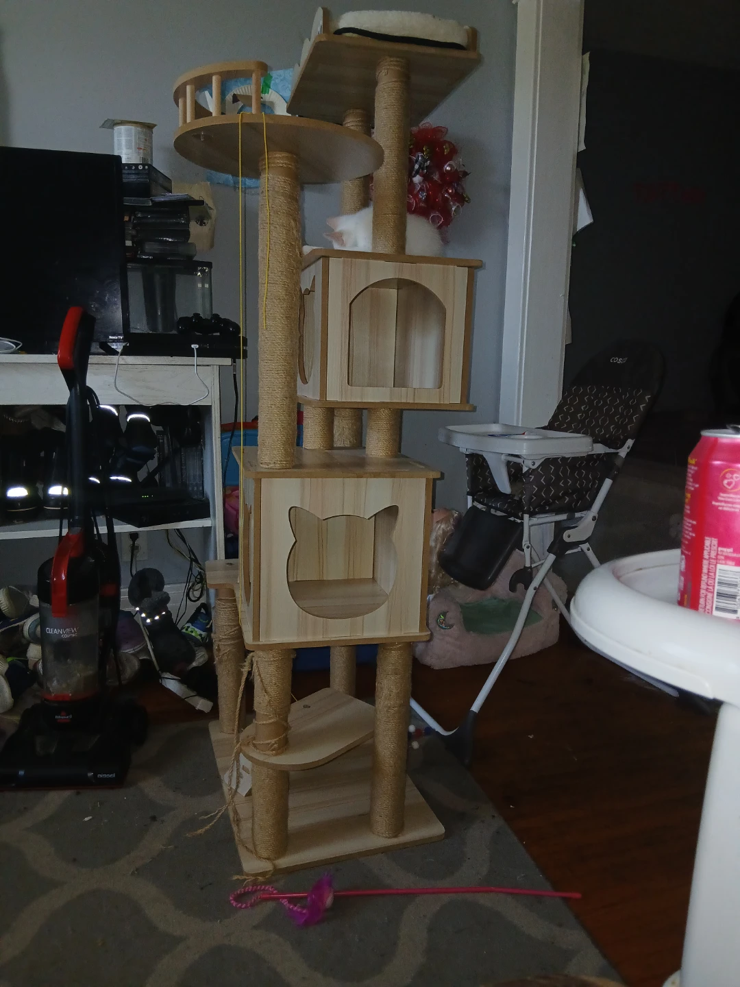 Cat tree for sale asking for $100 obo - photo 3