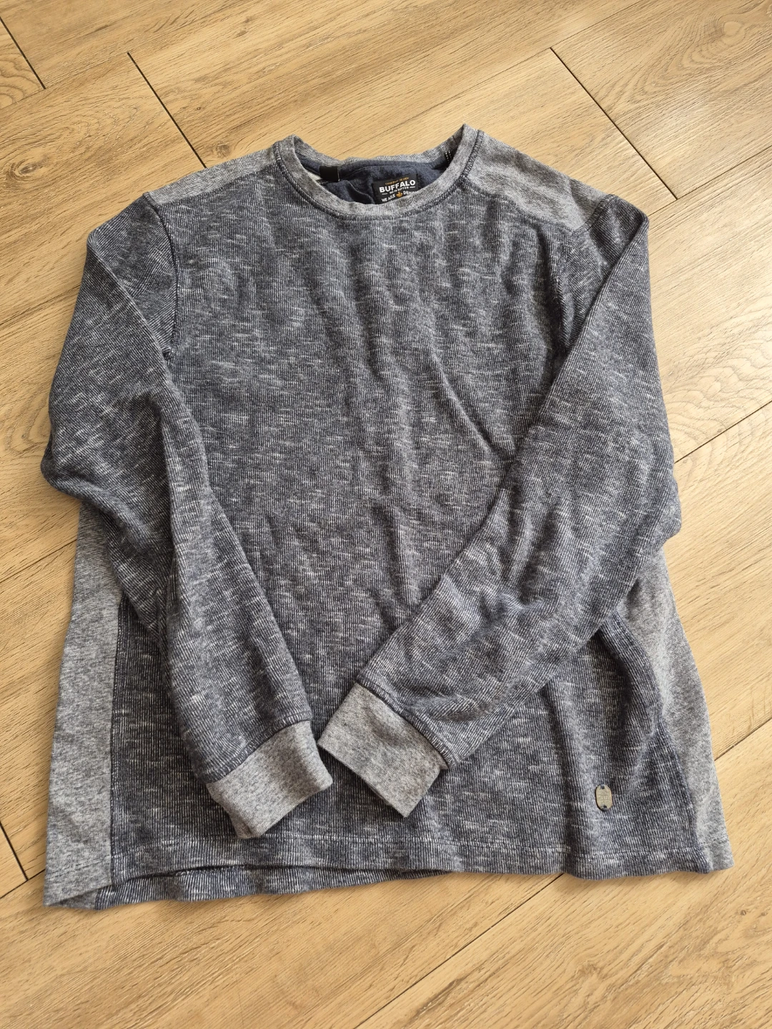 Buffalo David Bitton Grey Long Sleeve Shirt
