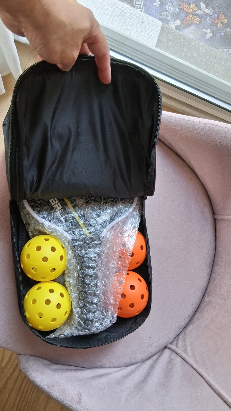 Pickleball racks 2 pickleball balls 4 outdoor indoor w Bag - photo 2