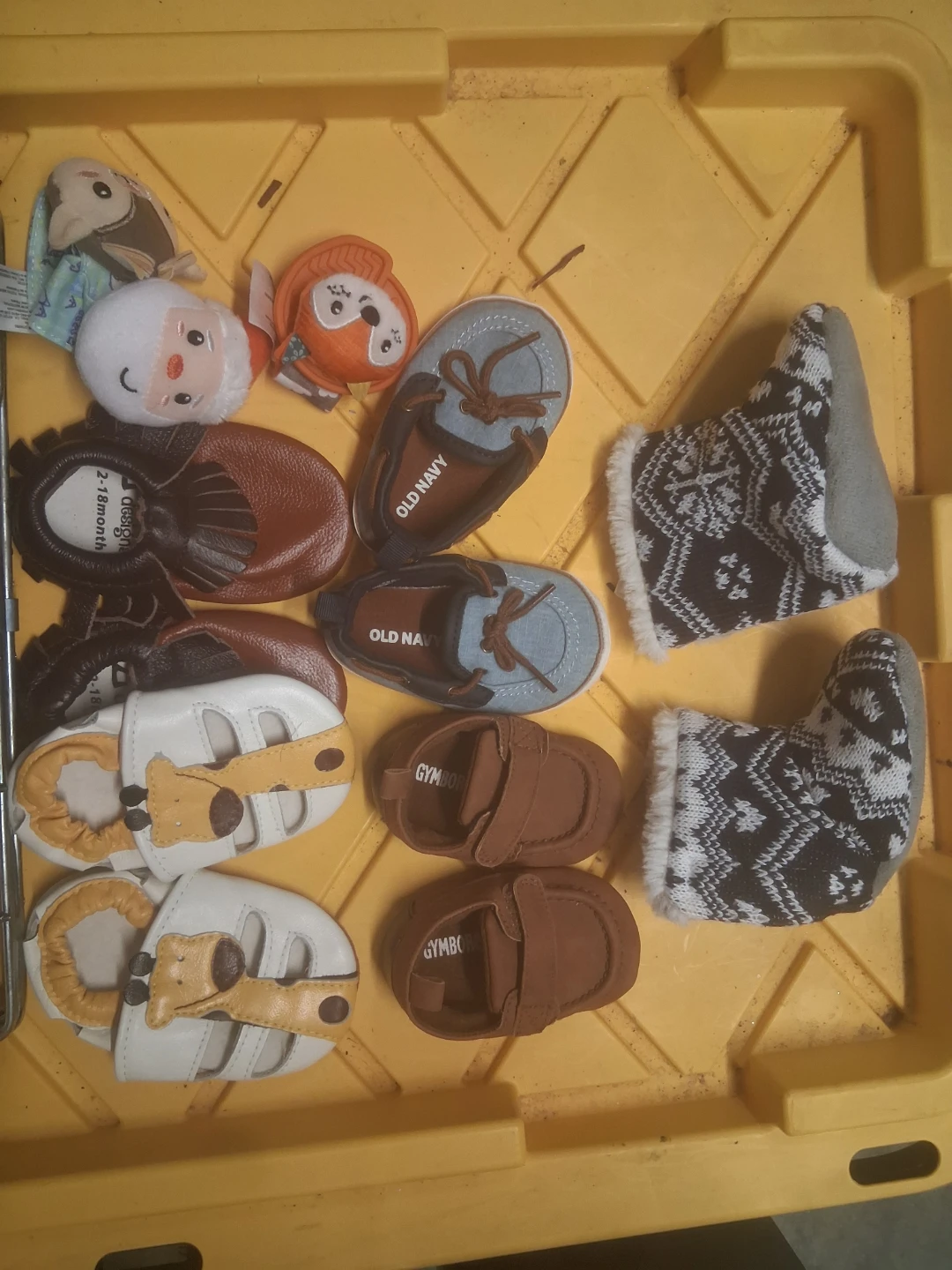 Old Navy & Gymboree Baby Shoes & Booties Bundle