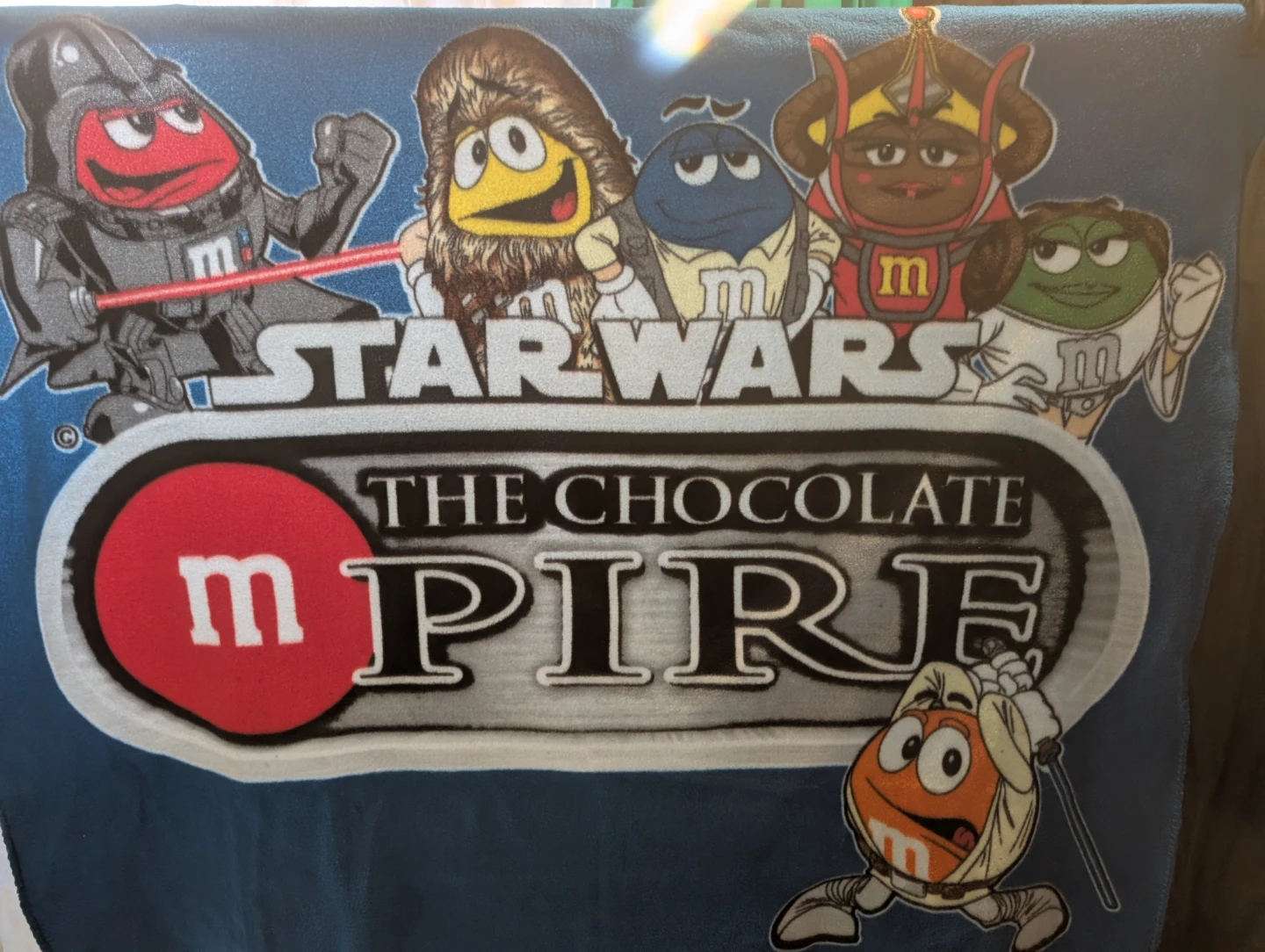 M&M Star Wars The Chocolate Empire Throw - photo 2