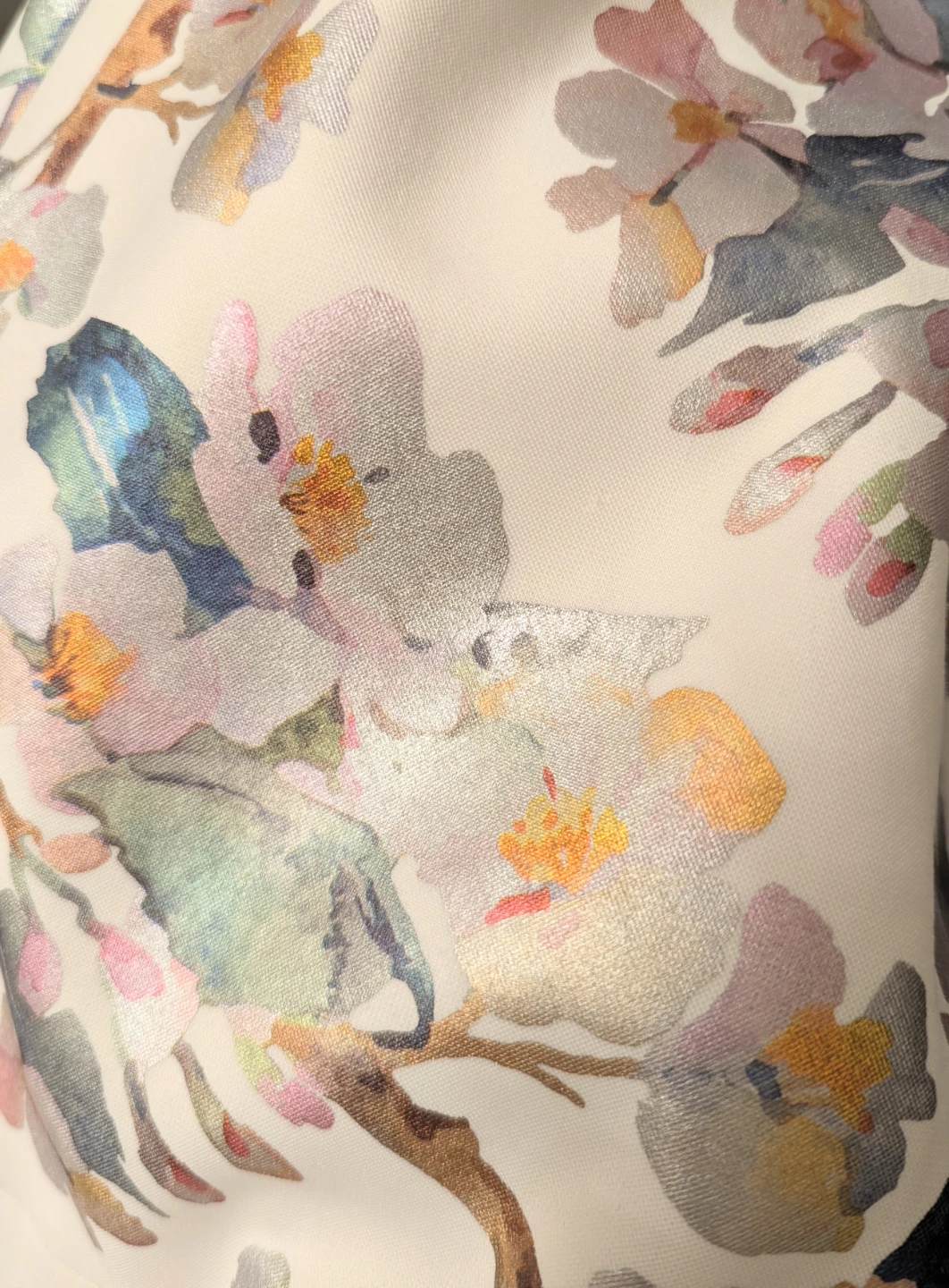 Rare Editions White Floral Print Fit & Flare Dress - photo 2