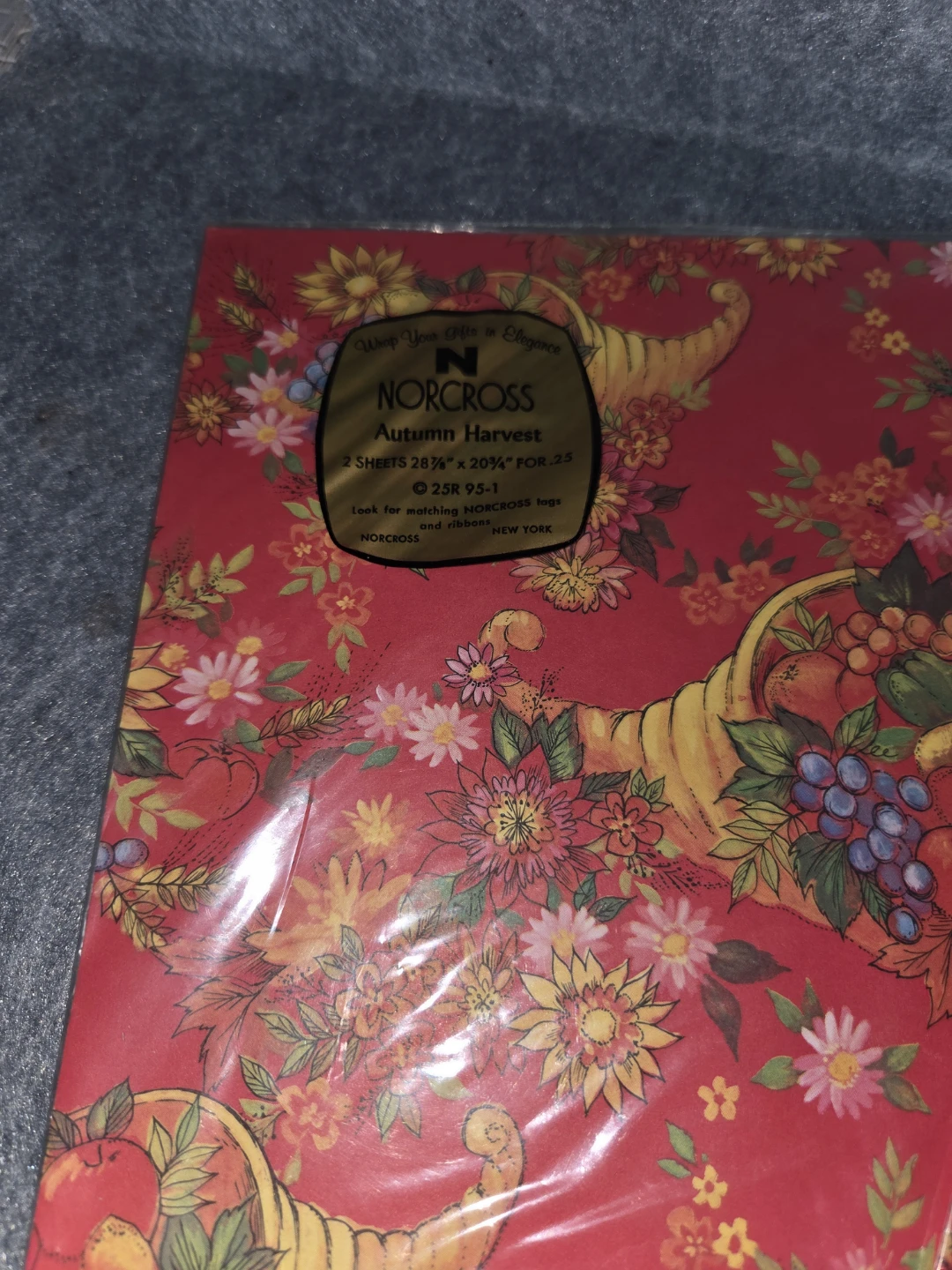 Norcross Autumn Harvest Wrapping Paper - photo 2