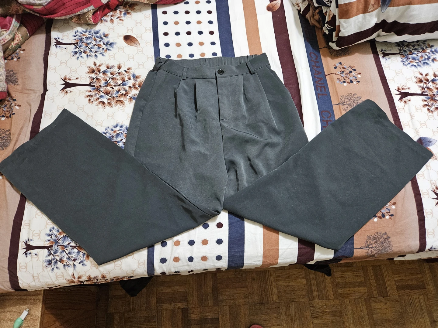 Pleated Pants