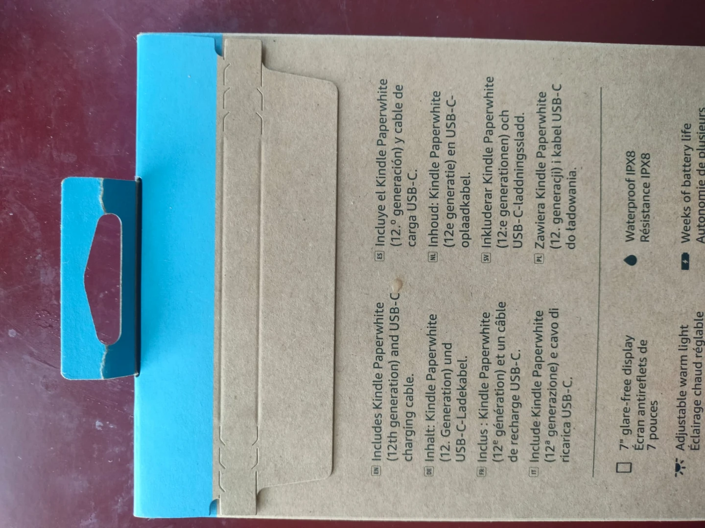 Brand New Sealed Amazon Kindle Paperwhite 16GB + Receipt - photo 2