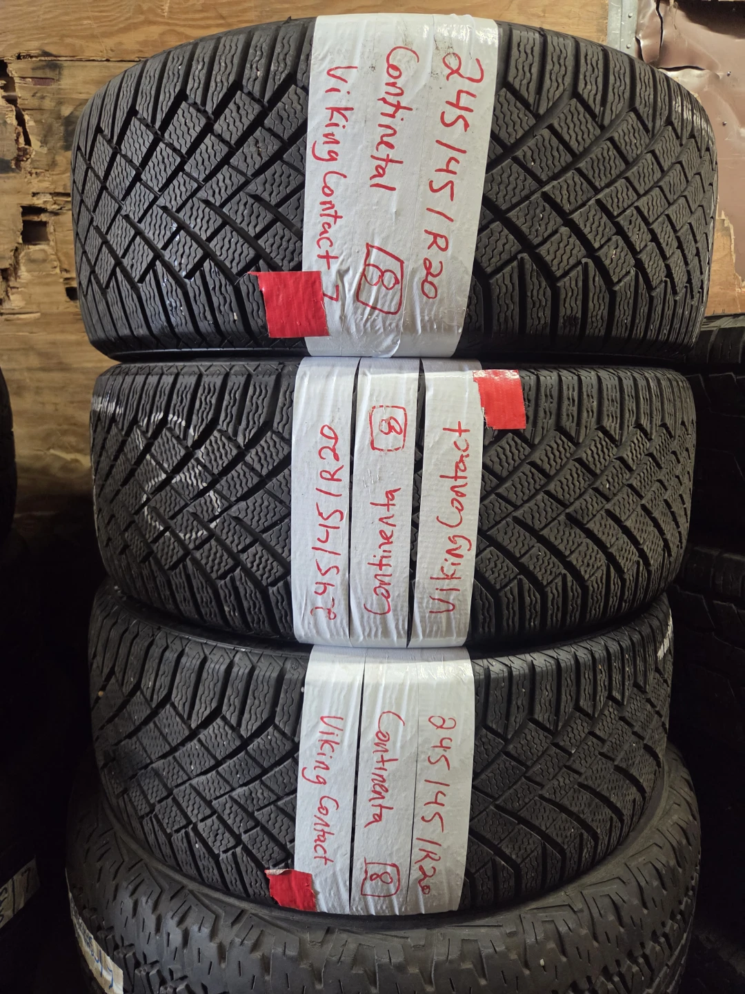 Continental Viking Contact 7 Tires - 245/45/R20