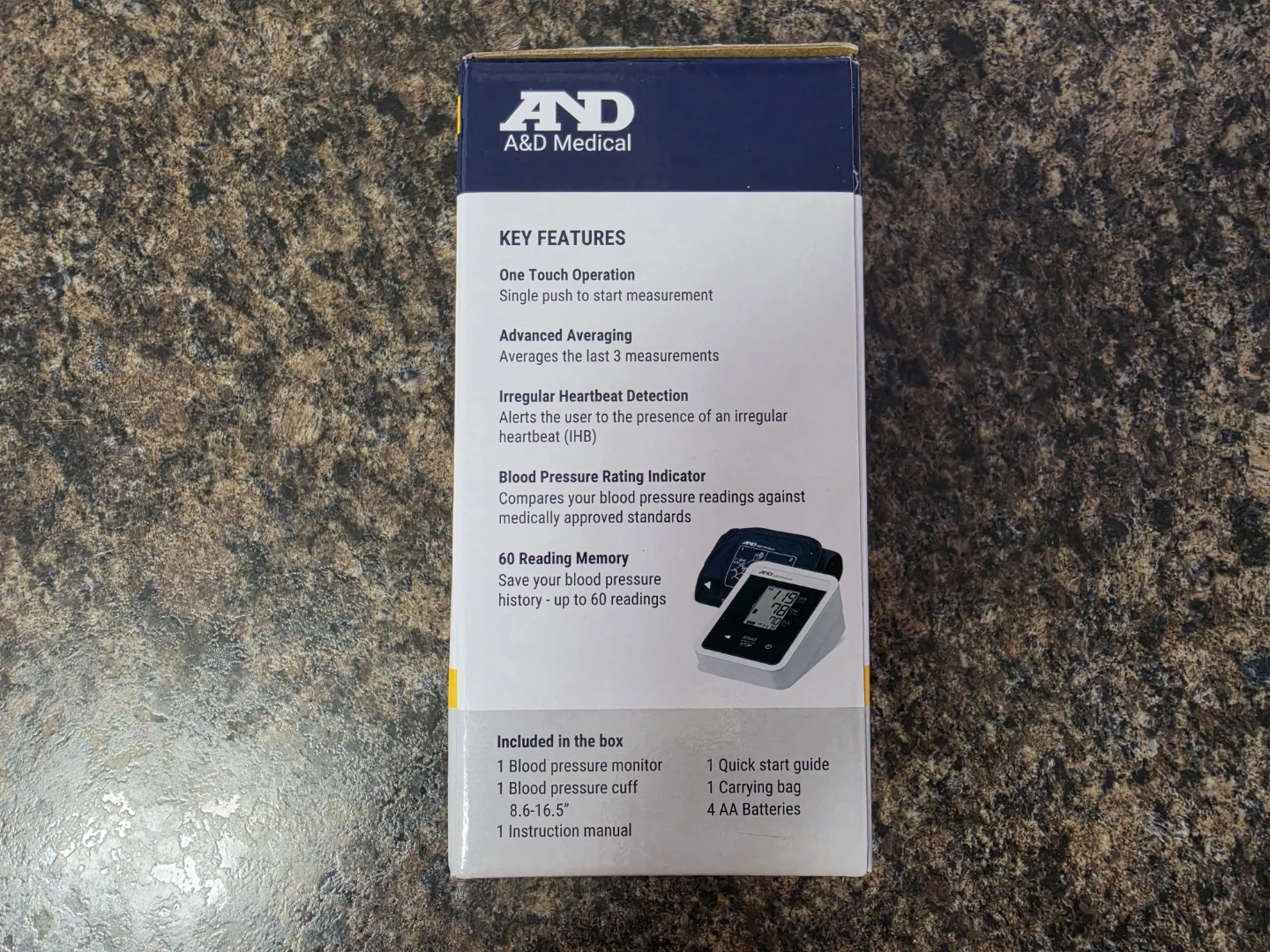A&D Medical Blood Pressure Monitor - photo 2