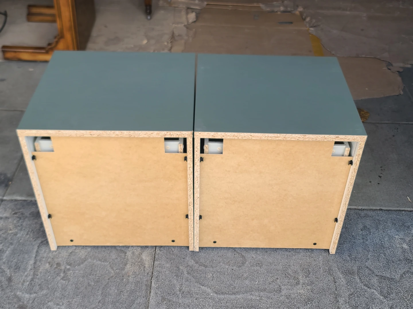 IKEA MALM 2-Drawer Chests - Sage Green (Pair) - photo 5