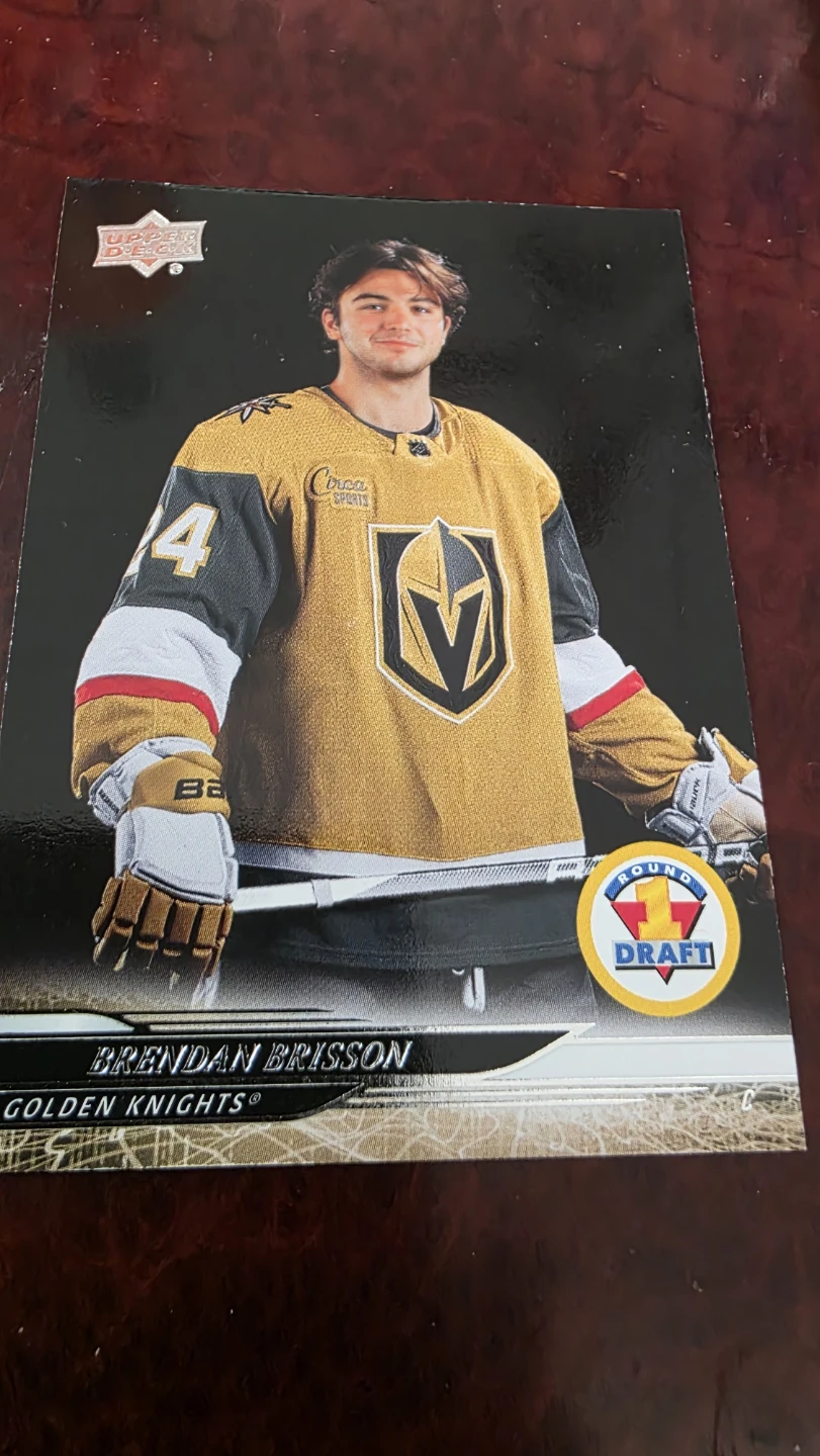 2024-25 Upper Deck Brendan Brisson Hockey Card