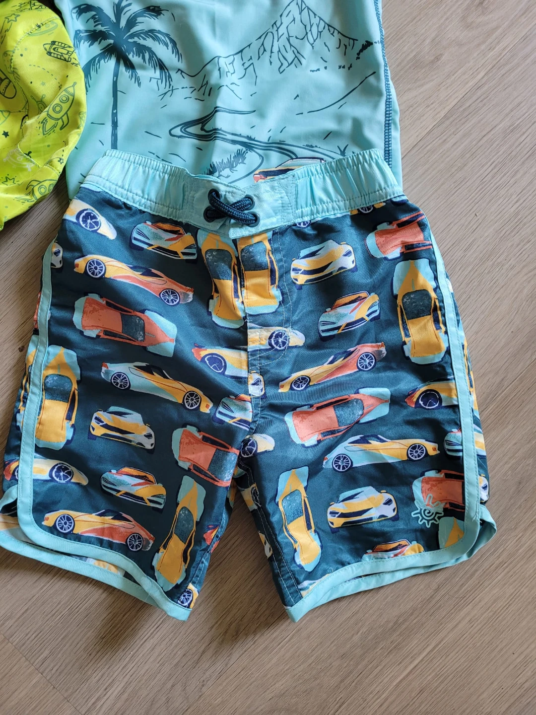 Children's Rash Guard and Swim Shorts Set
