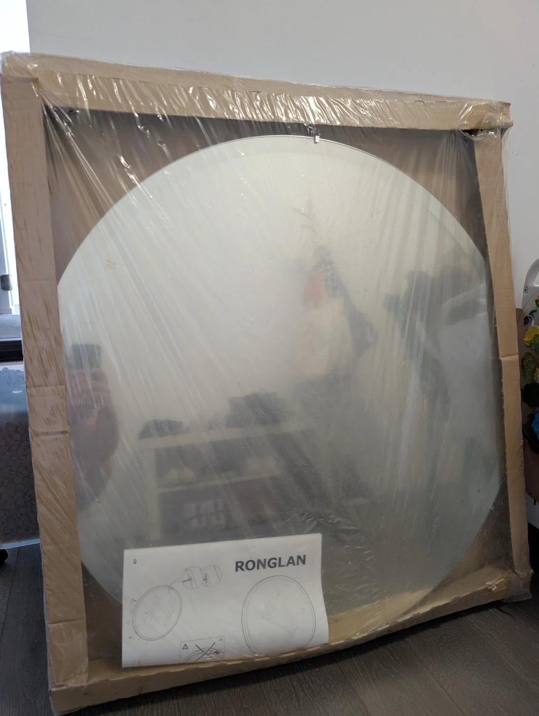 *New* IKEA RONGAN Round Mirror