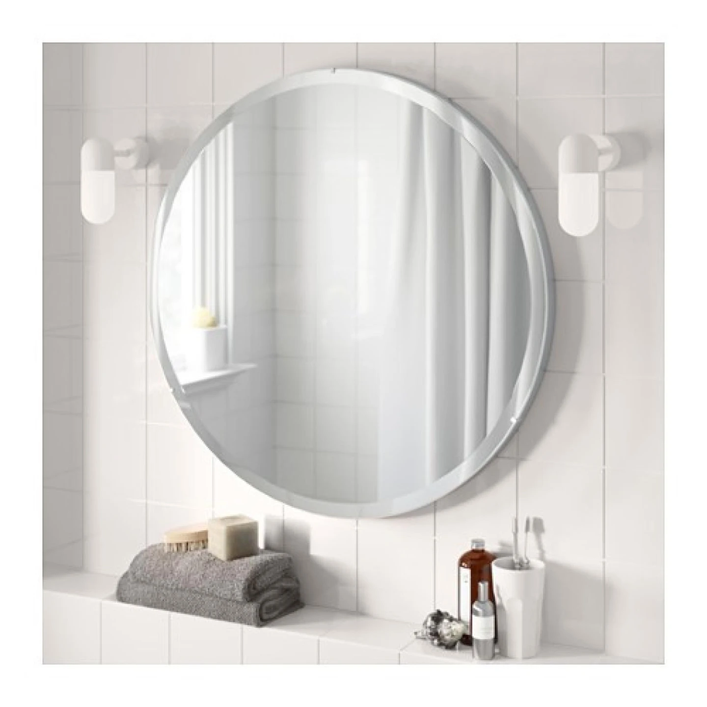 *New* IKEA RONGAN Round Mirror - photo 4
