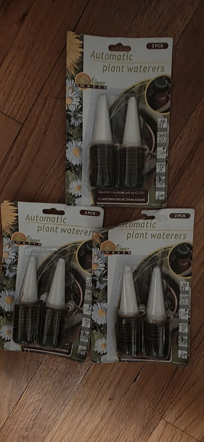 Automatic Plant Waterers - 2 Pack lot of 3