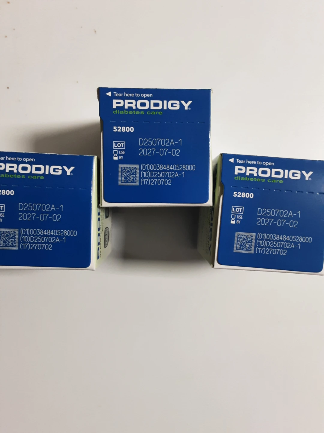 Prodigy No Coding Blood Glucose Test Strips (3 Boxes) - photo 2