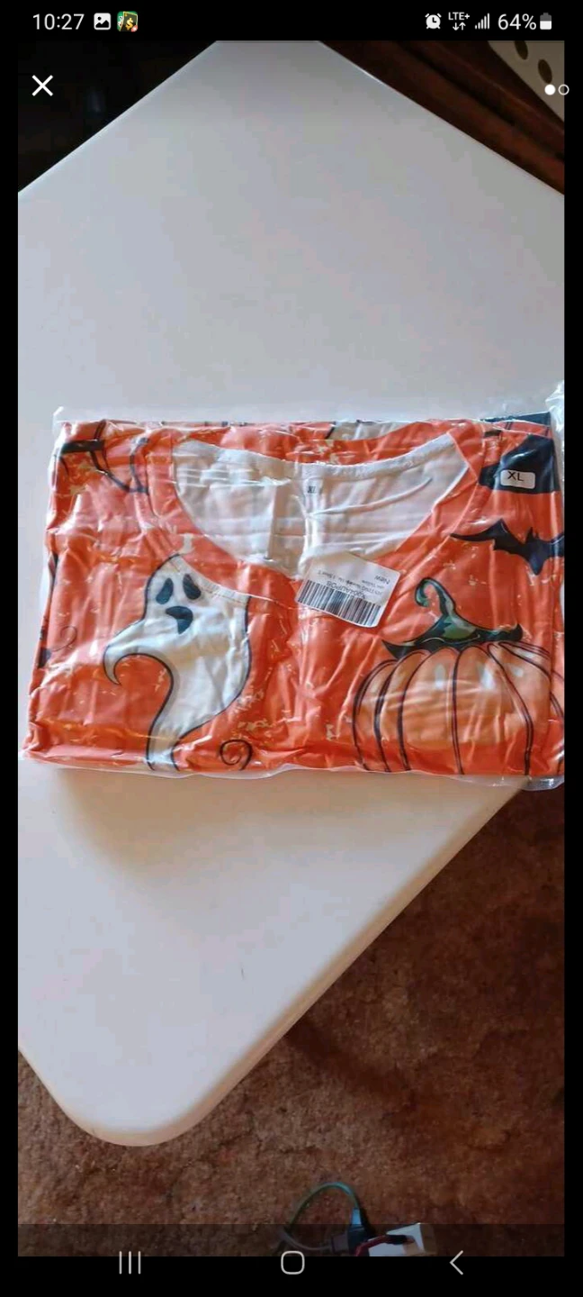 Halloween Ghost and Pumpkin T-shirt