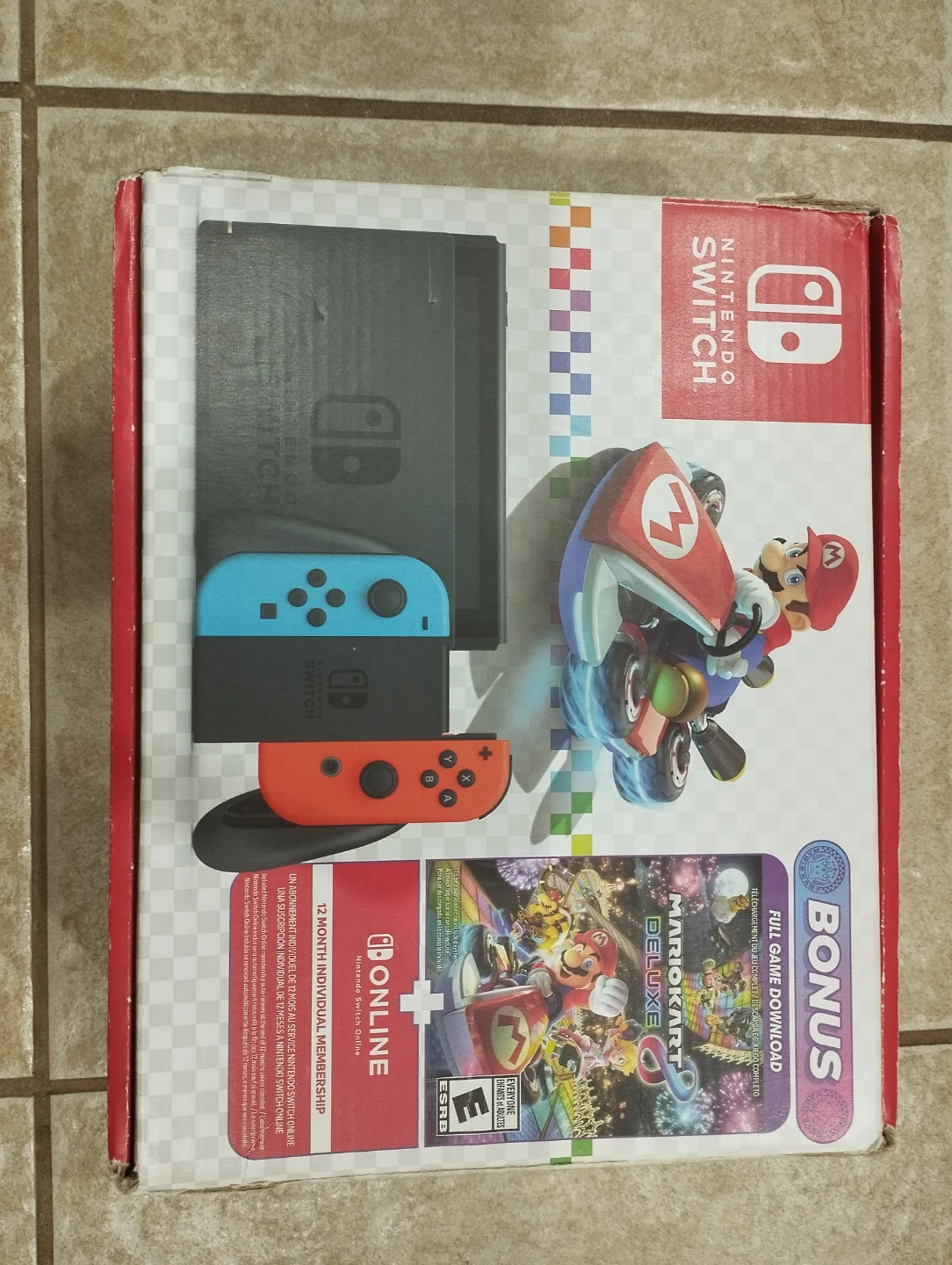 Nintendo Switch Console with Mario Kart 8 Deluxe. - photo 5