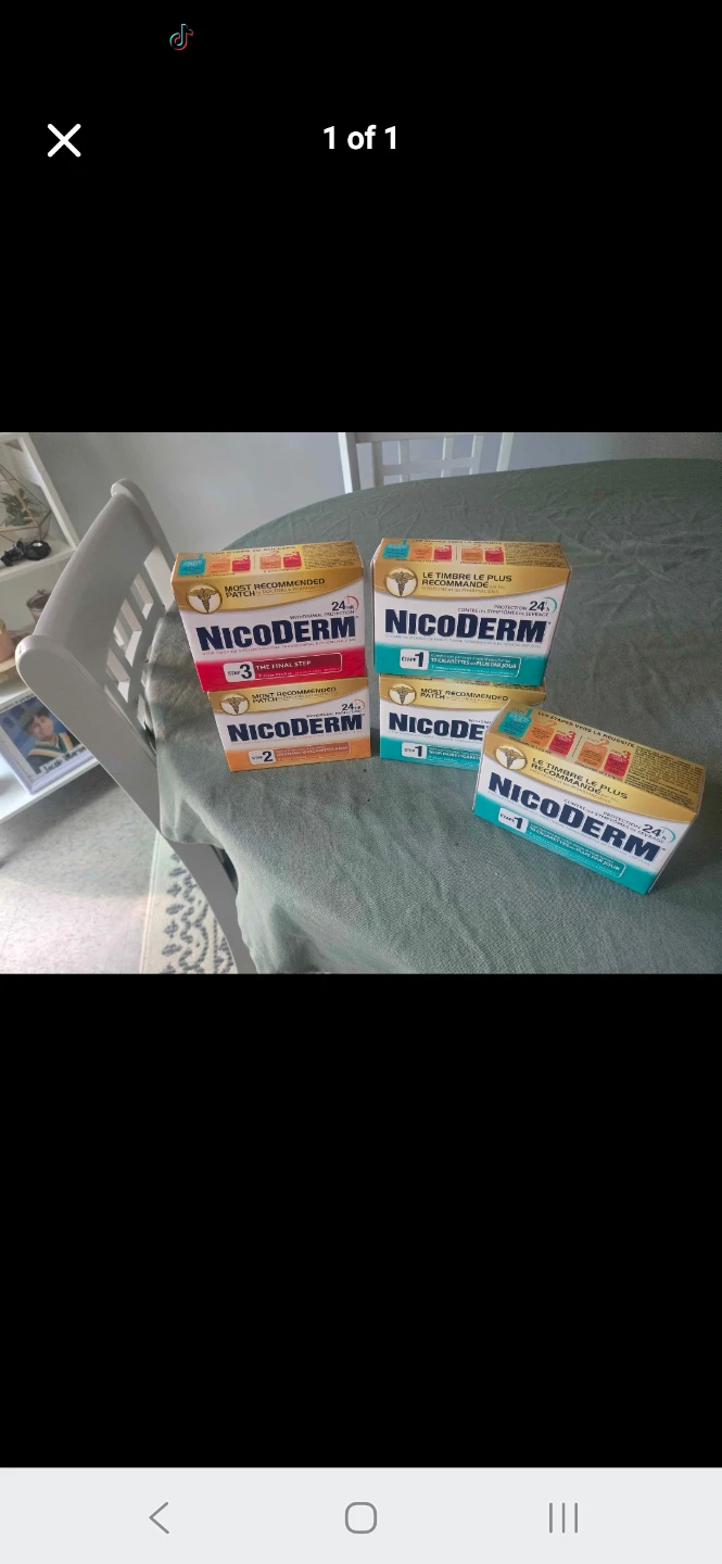 Nicoderm Smoking Cessation Patches - Steps 1, 2, & 3