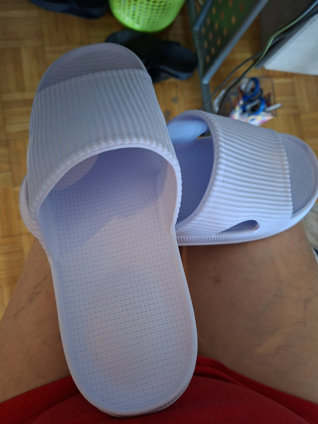 White Slides / Slippers