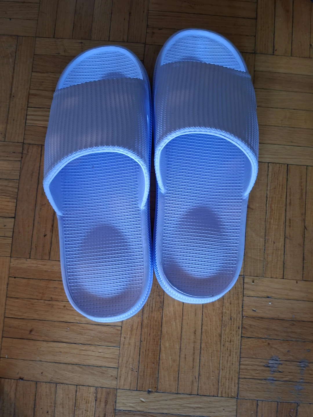 White Slides / Slippers - photo 2