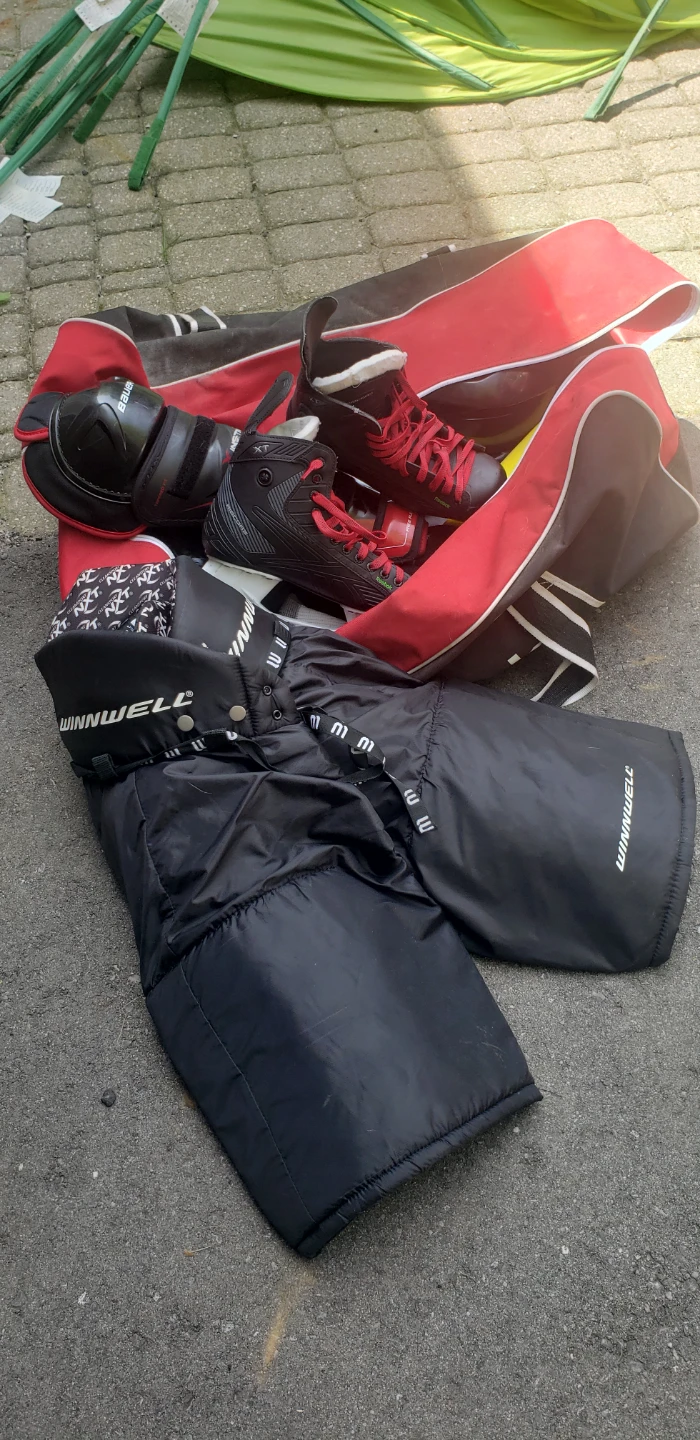 Hockey Gear Set with Bag