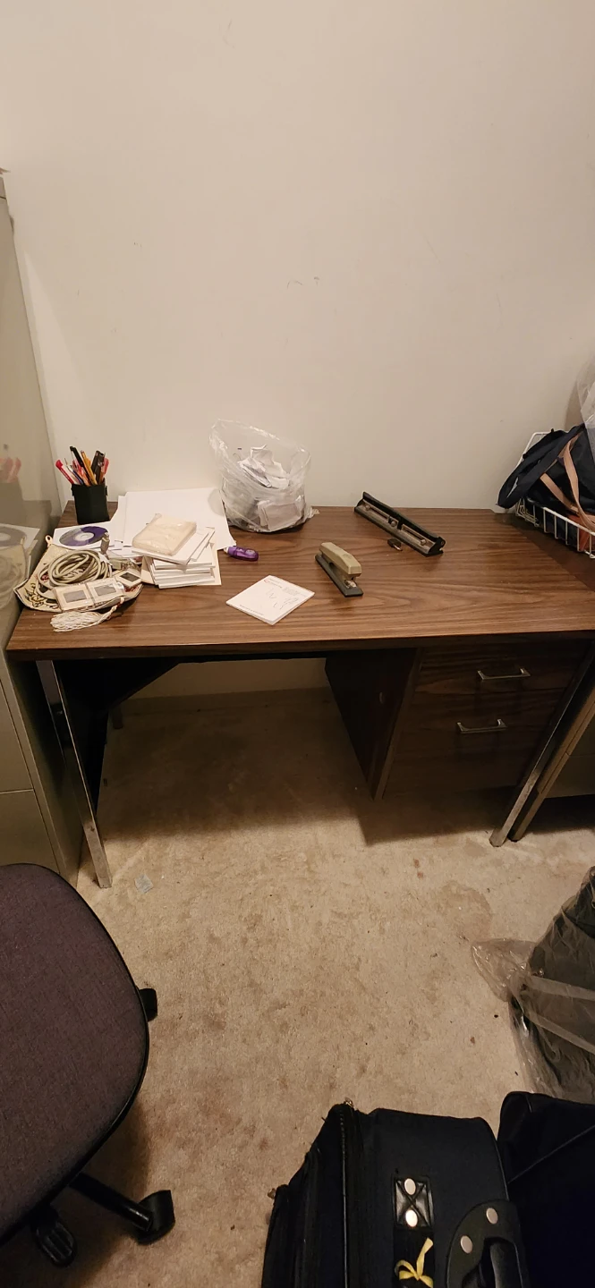 Metal Desk with Drawers - photo 2