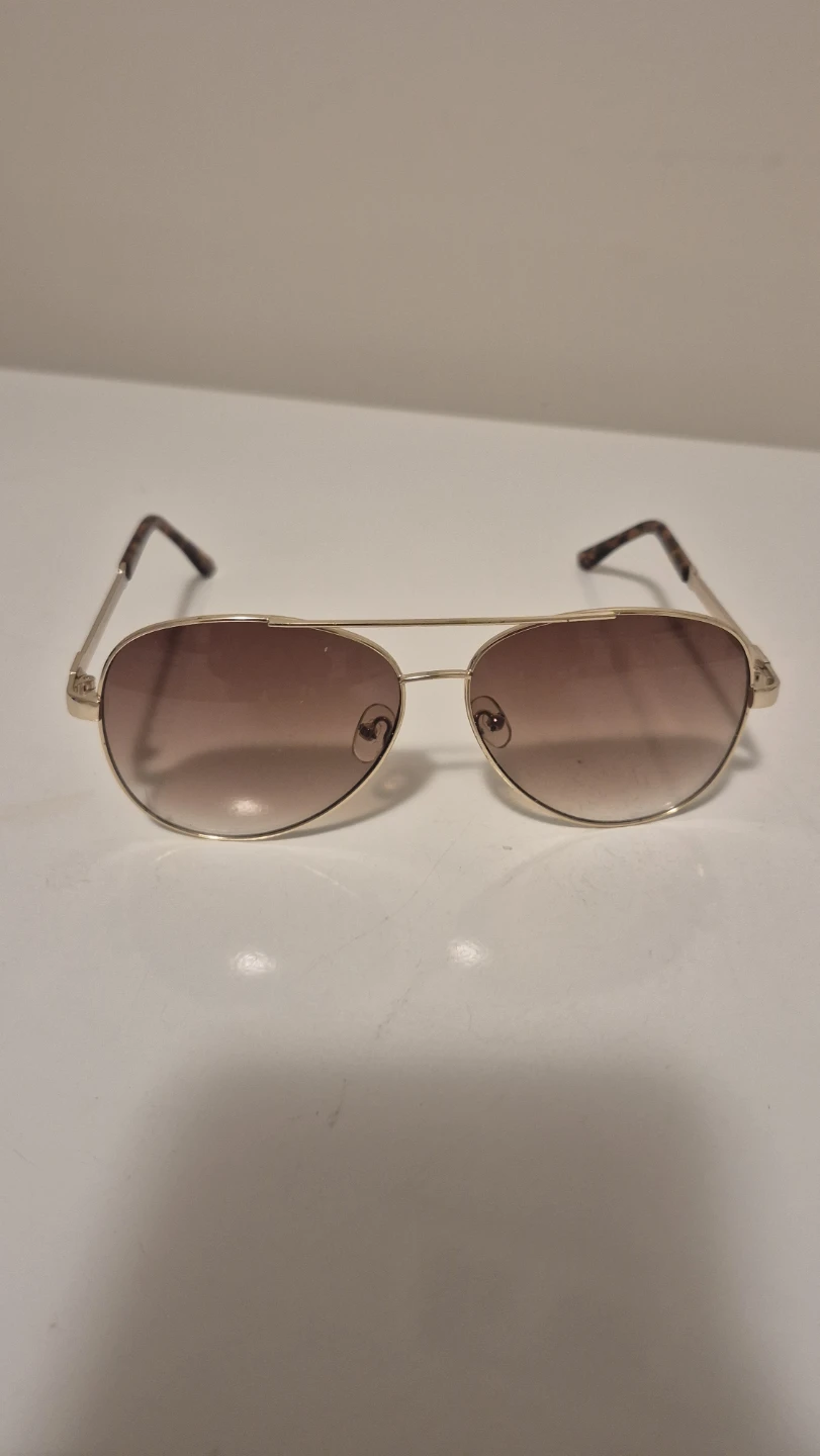 Gold Aviator Sunglasses - photo 2