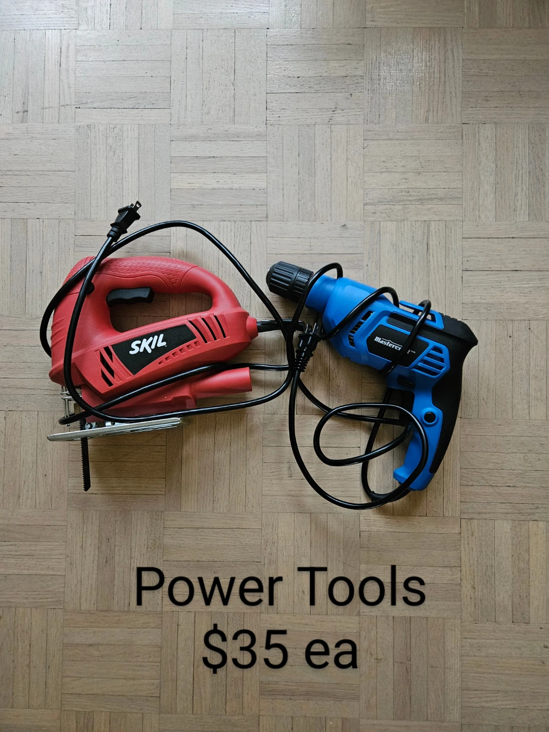 Skil Jigsaw and Masterforce Drill