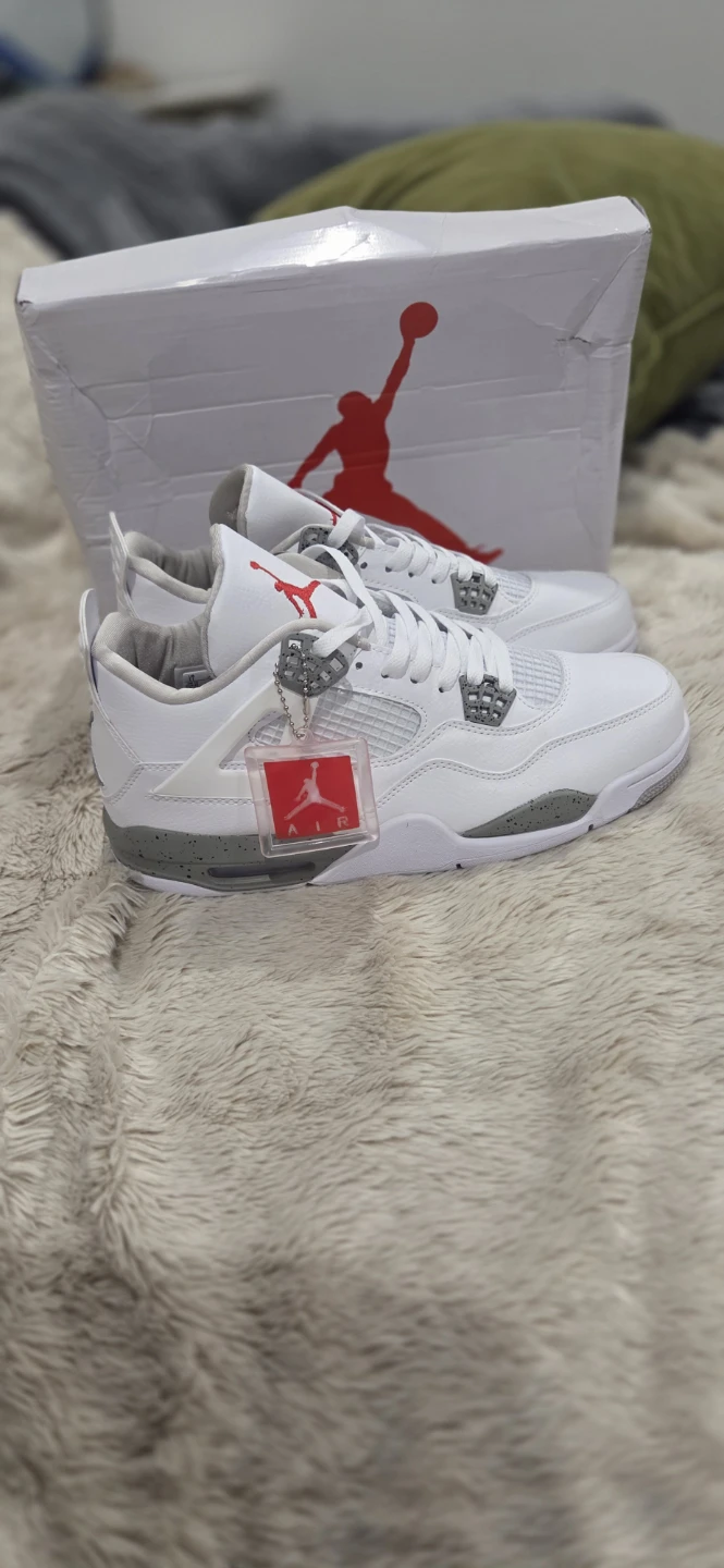 Jordan 4 White Cement stlye - photo 2