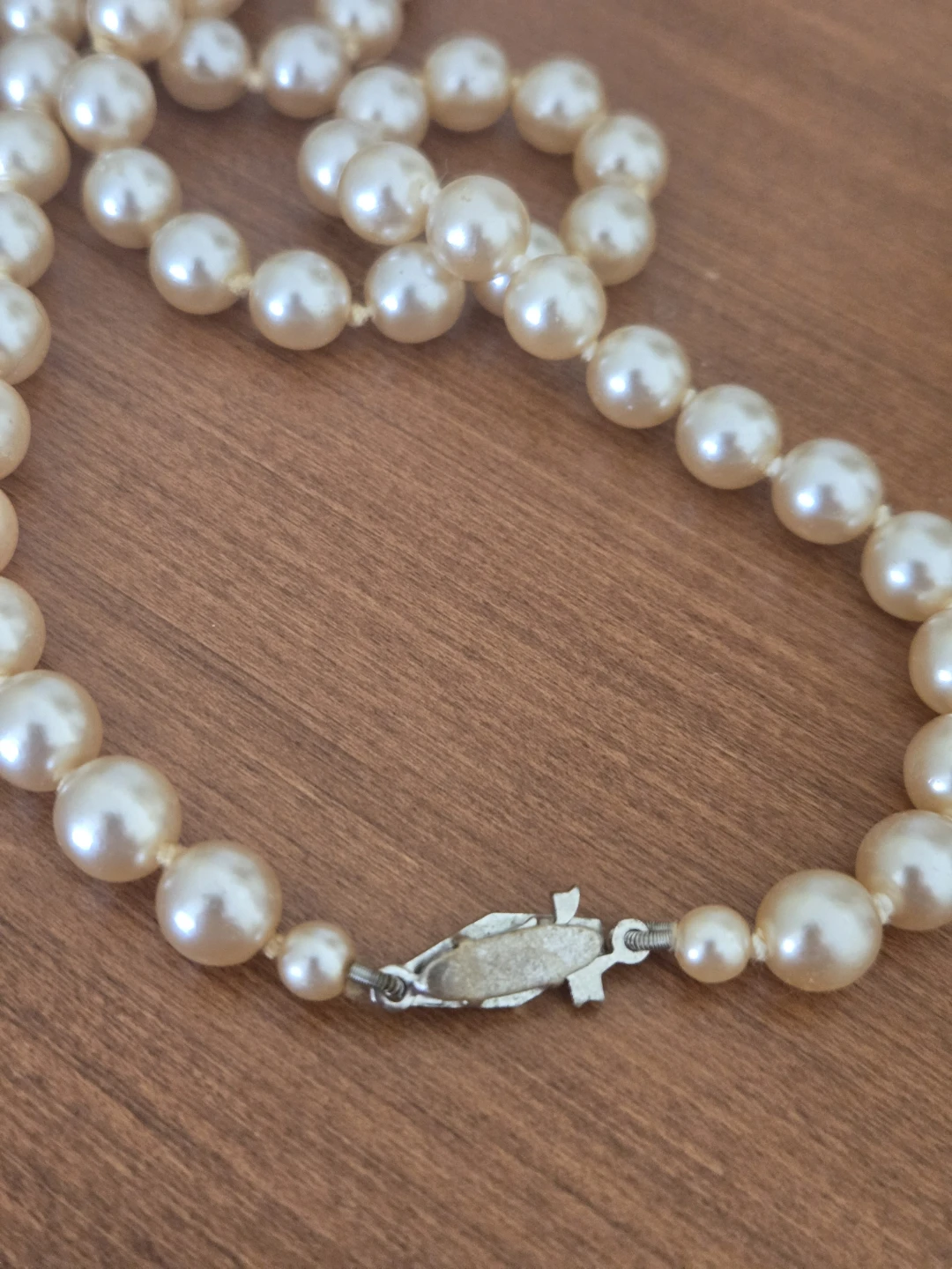 Pearl Necklace with Clasp - photo 2