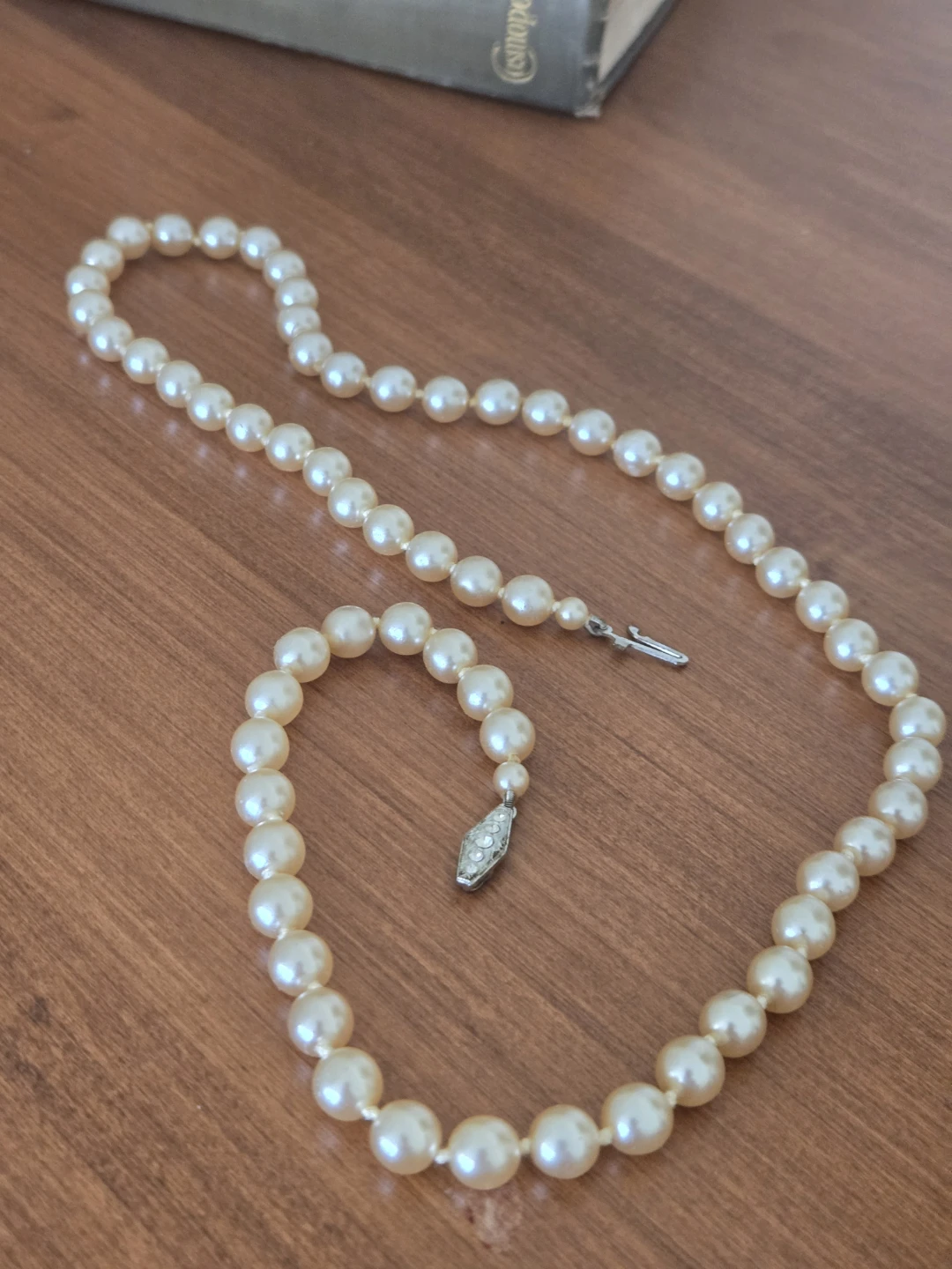 Pearl Necklace with Clasp - photo 3
