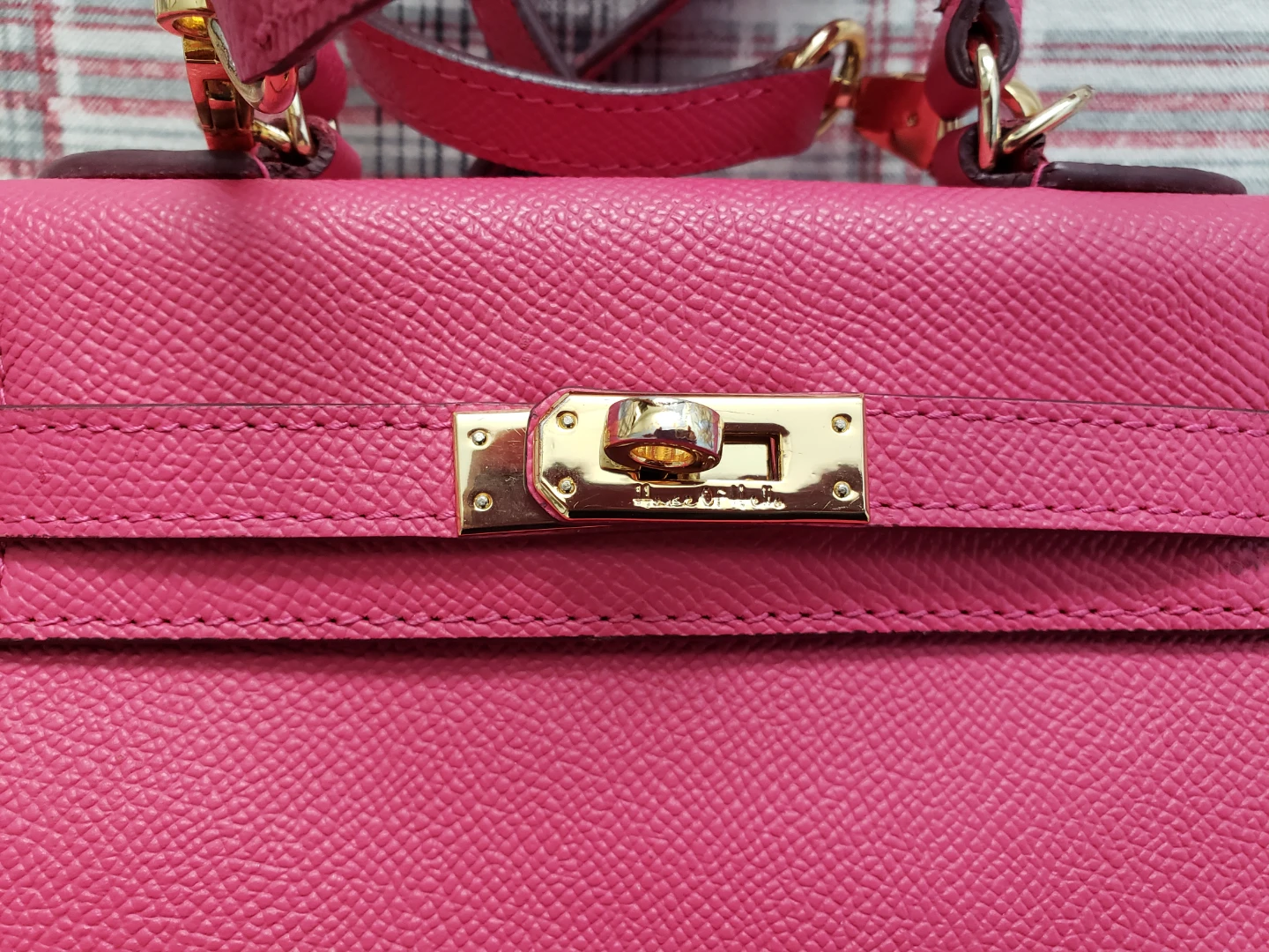 HouseOfHello Pink Handbag with Shoulder Strap - photo 4
