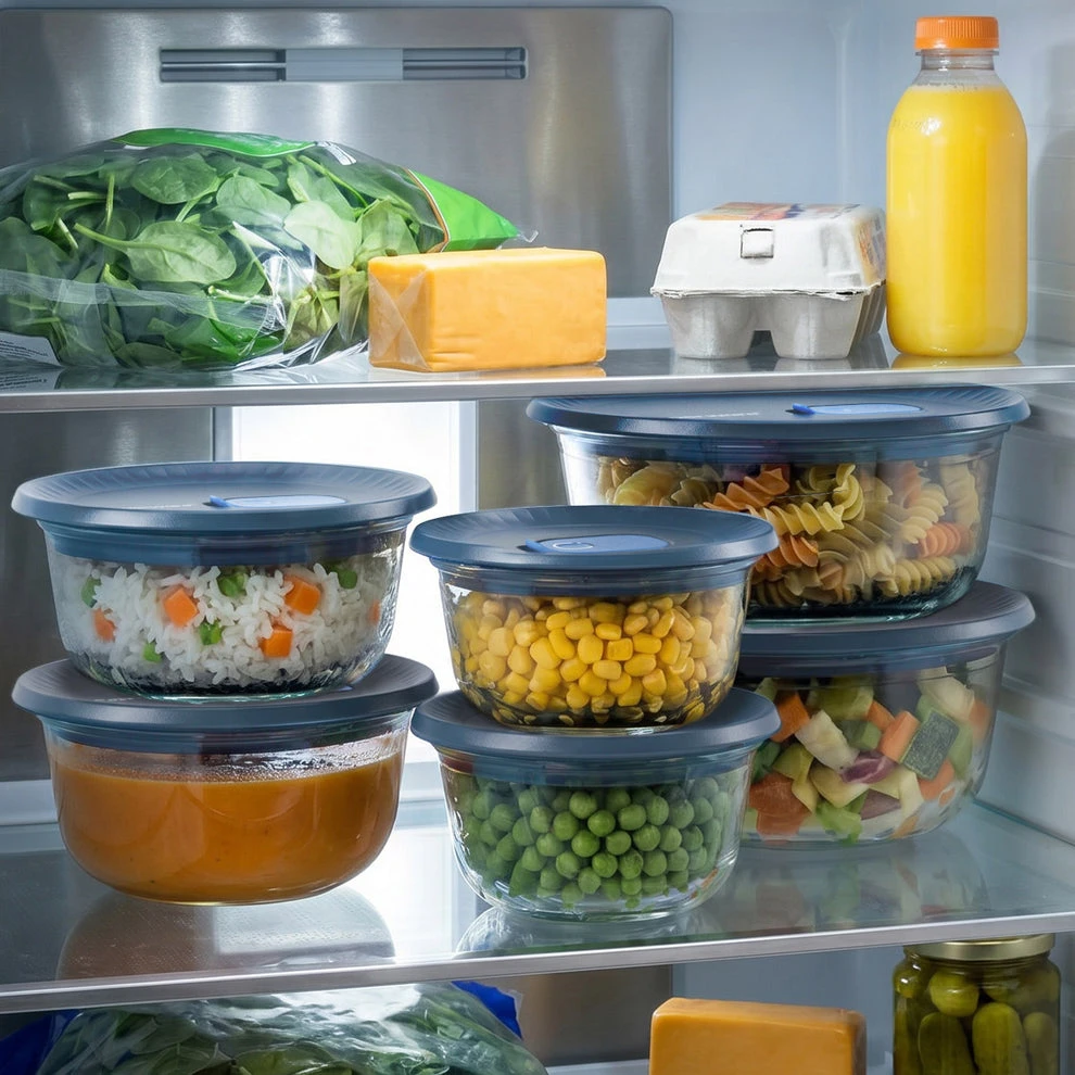 Tupperware Voila™ Glass Round Food Storage | Set of 3 - photo 3