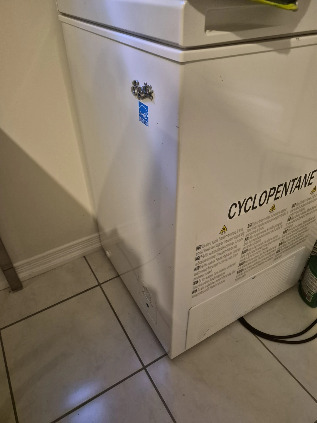 White Chest Freezer