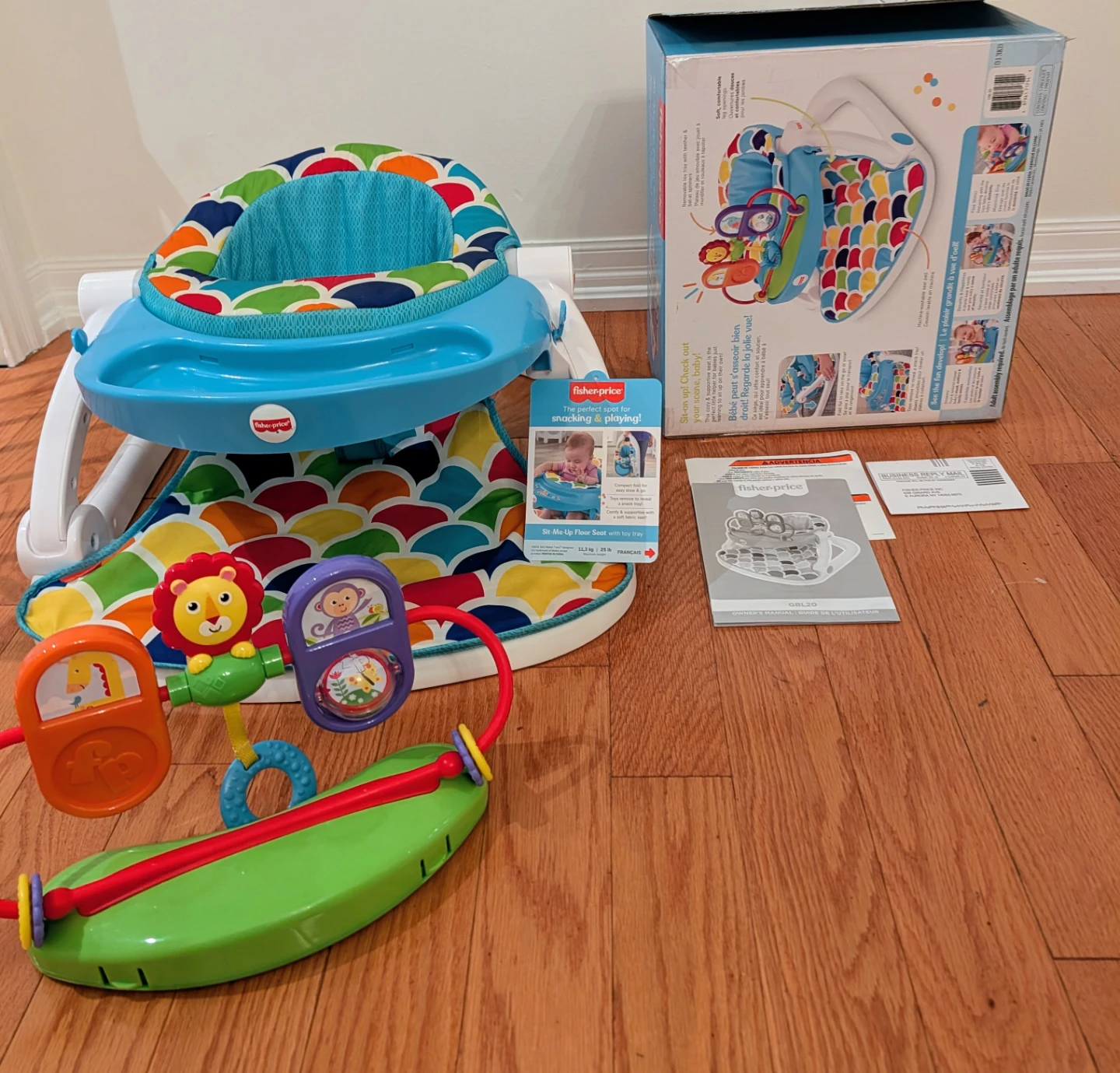 Fisher-Price Sit-Me-Up Floor Seat with Toys