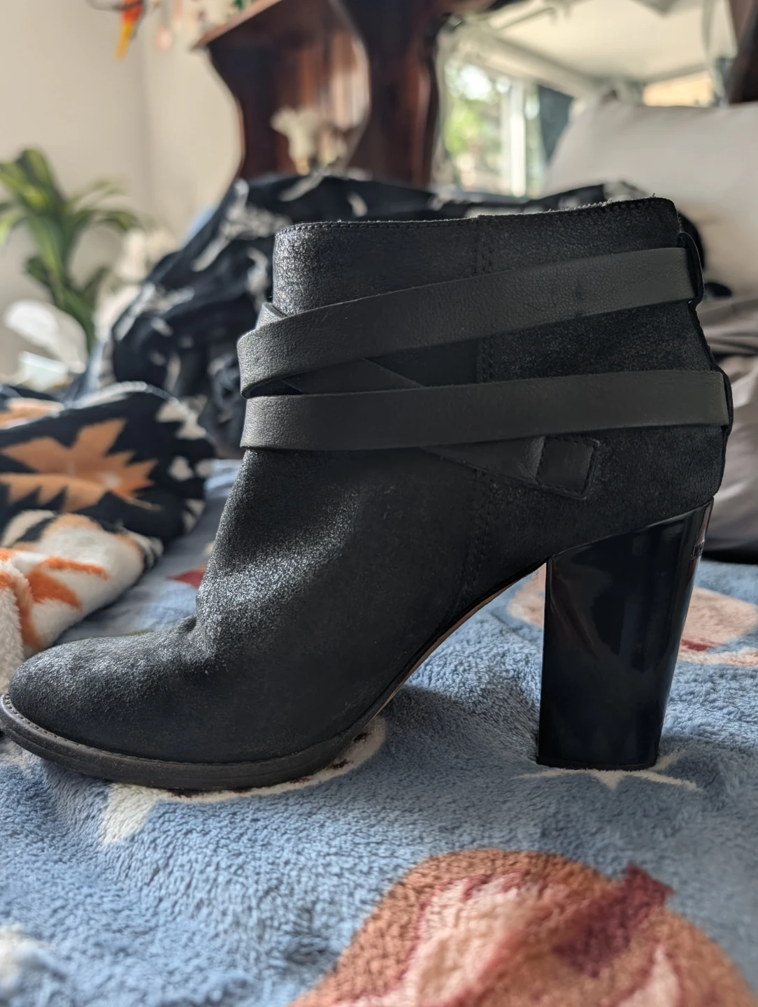 Jimmy Choo Black Suede Ankle Boots - photo 3