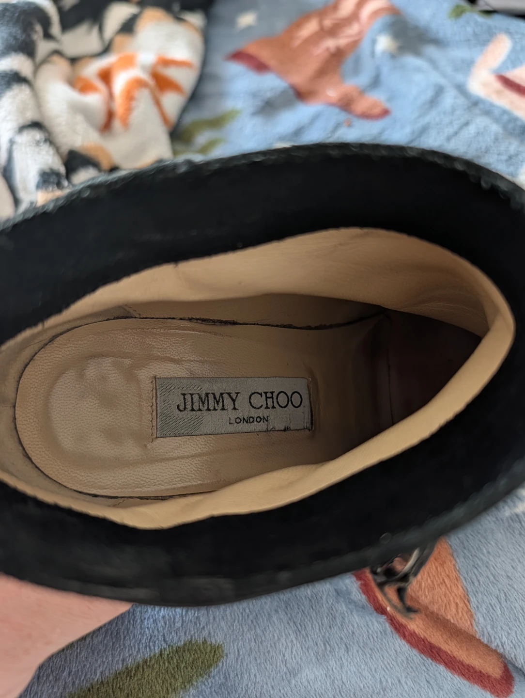 Jimmy Choo Black Suede Ankle Boots - photo 5