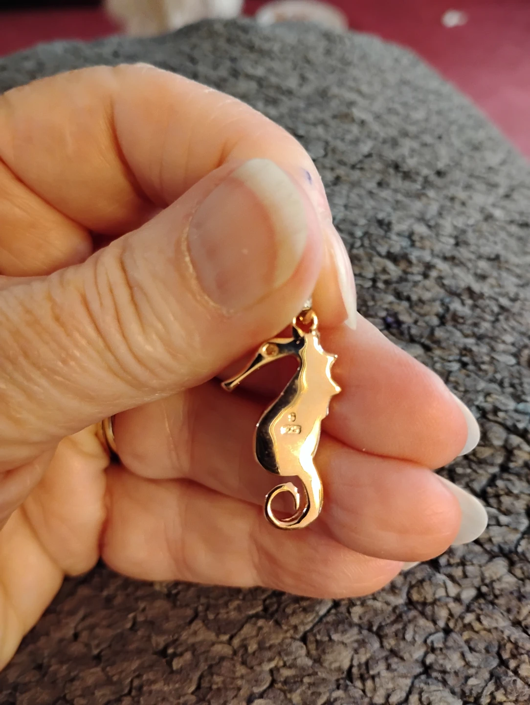 Rose Gold Sterling Silver Dolphin Charm - photo 3