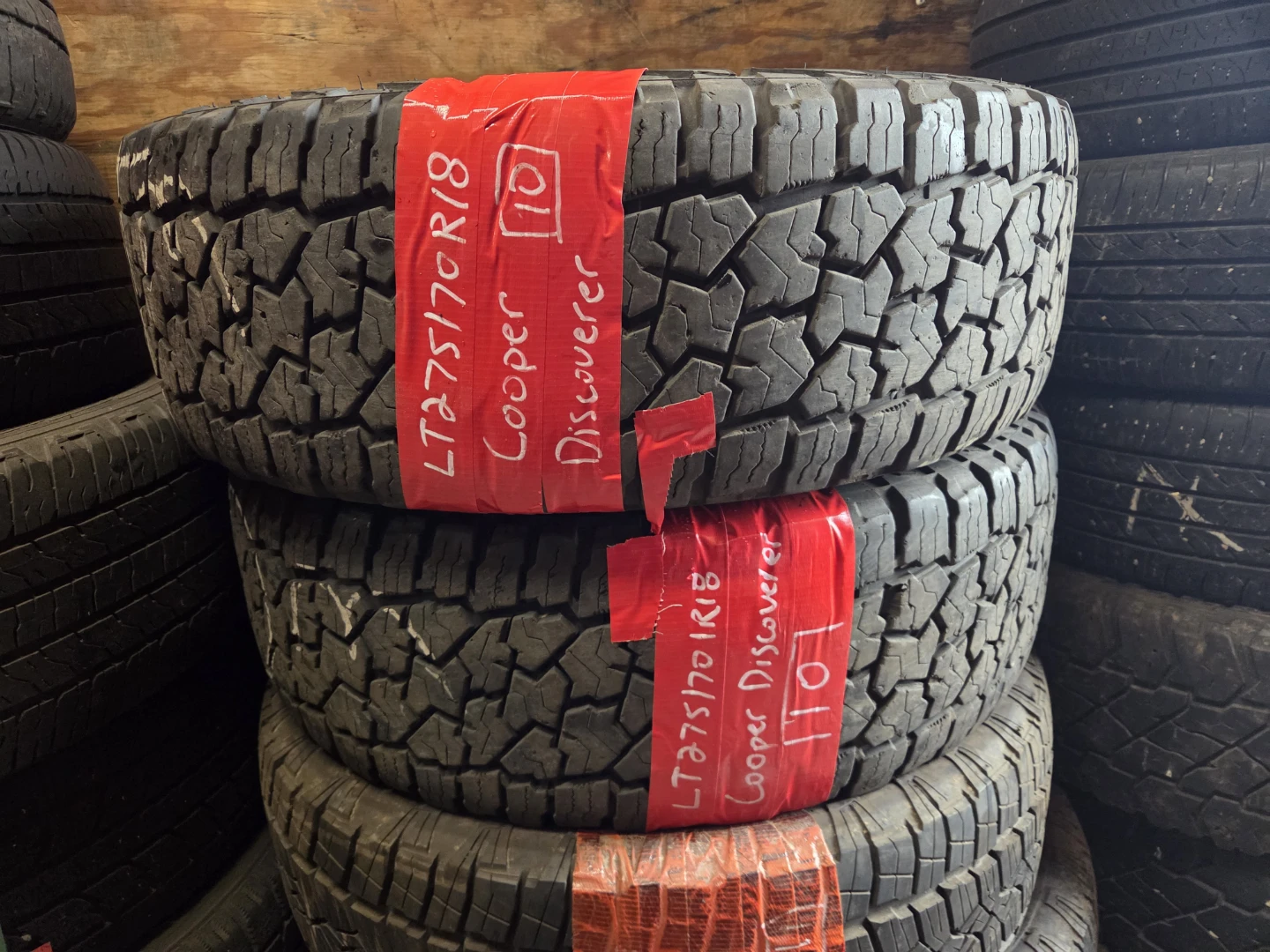 Cooper Discoverer LT275/70R18 Tires