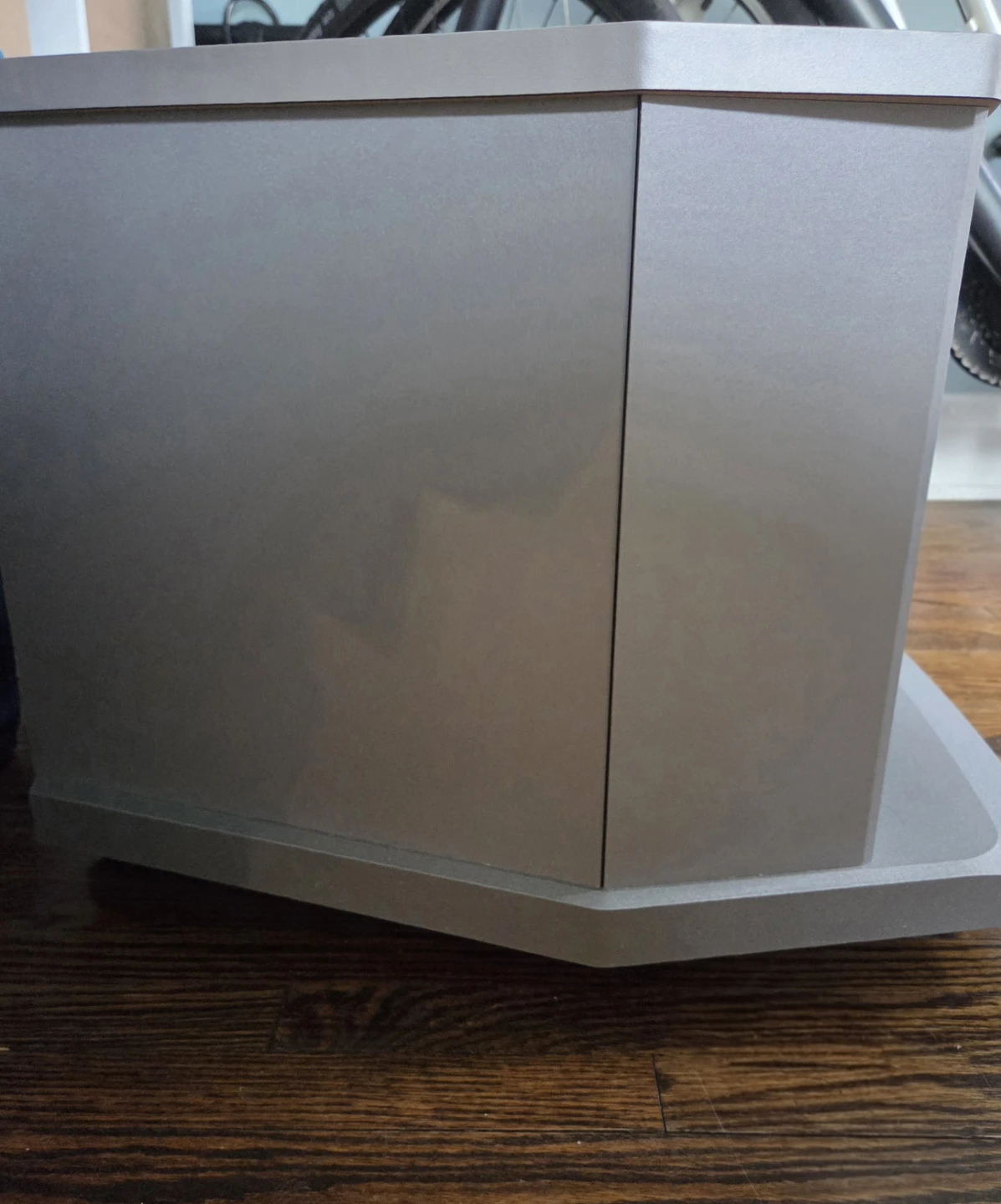 #freecycle JVC TV Stand with Wheels - photo 3