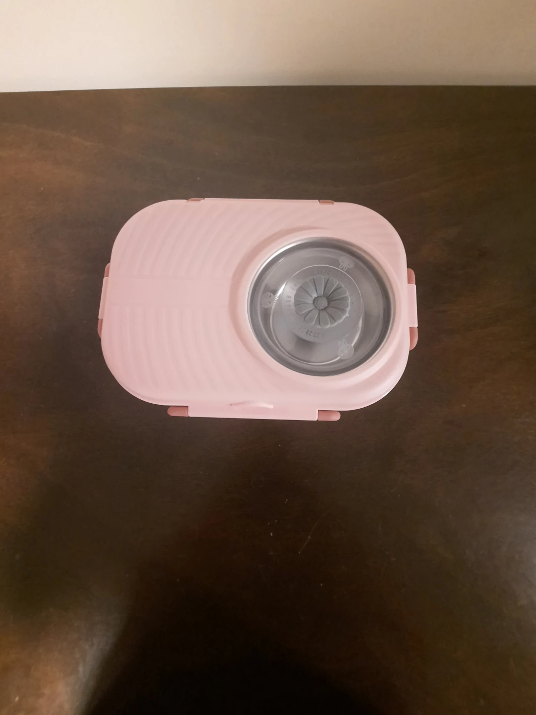 Pink Bento Lunch Box with Compartments - photo 2