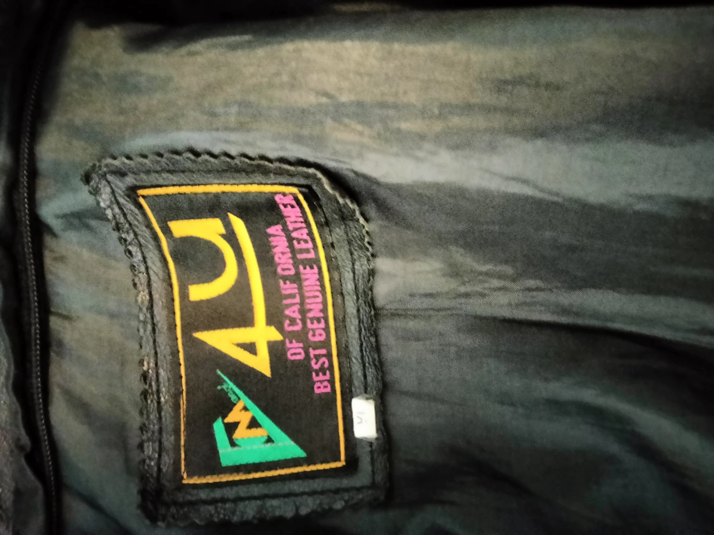 4 U of Calif. Genuine Leather Jacket - photo 3