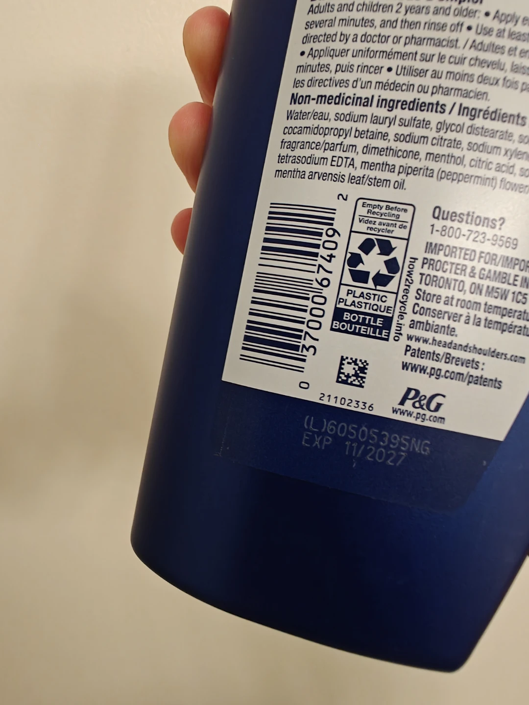 Head & Shoulders Clinical Itch Relief Shampoo 400ml - photo 2