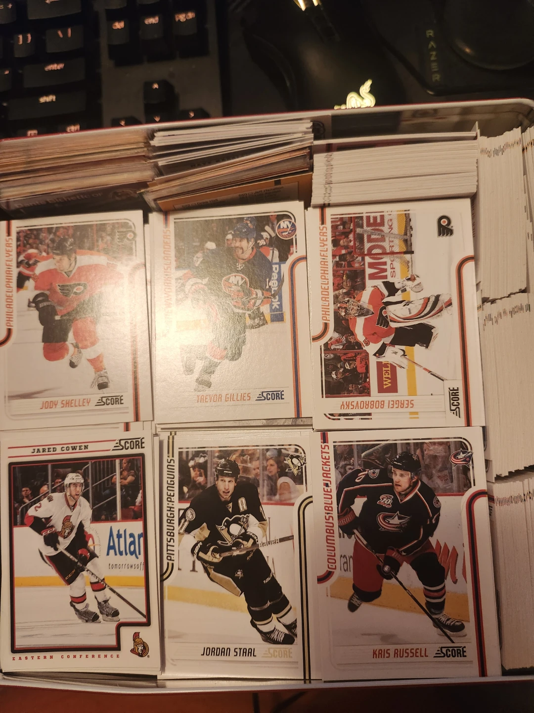 Over 800+ hockey cards