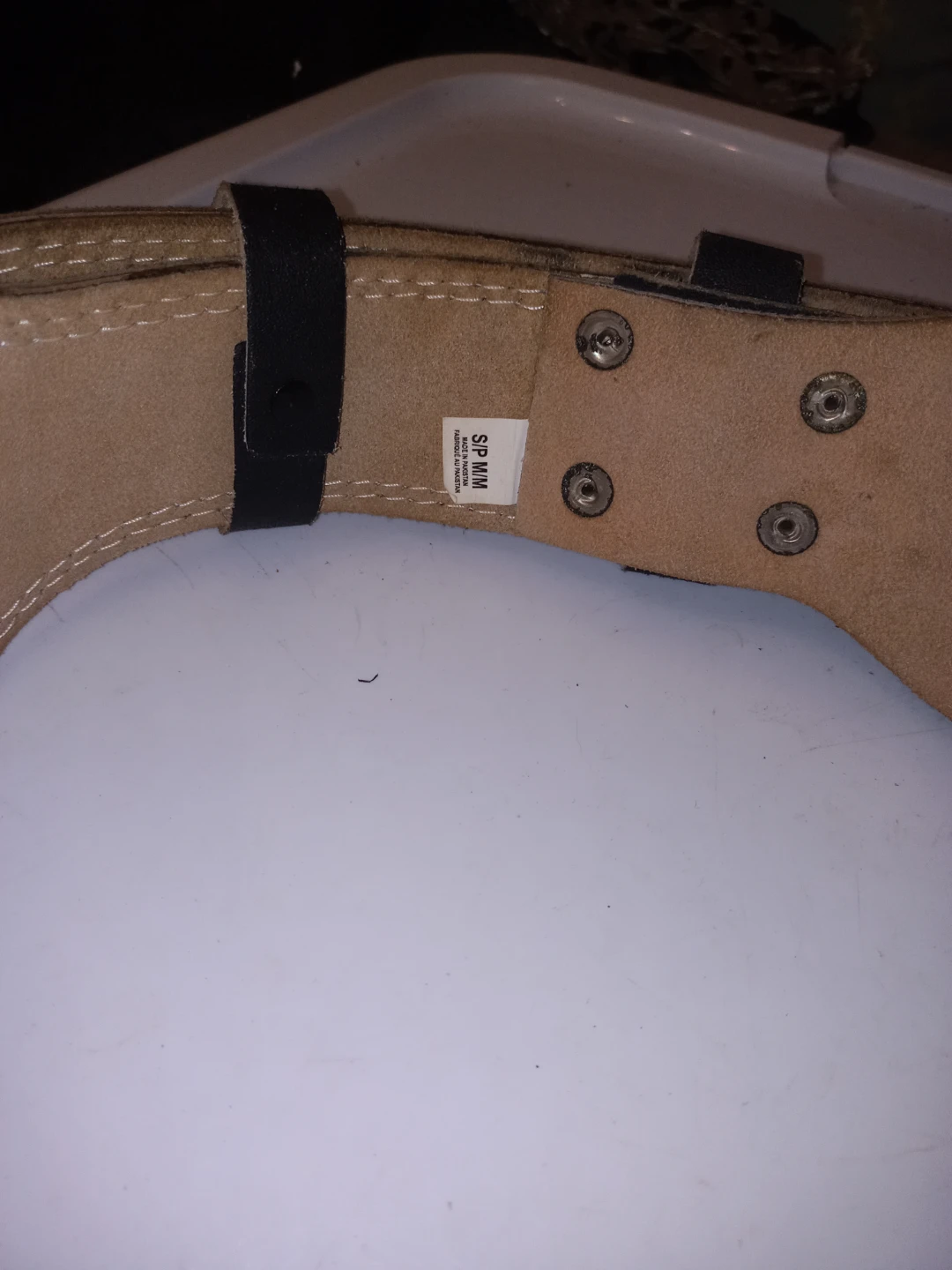 GoZone Leather Lifting Belt - Size Small - photo 3